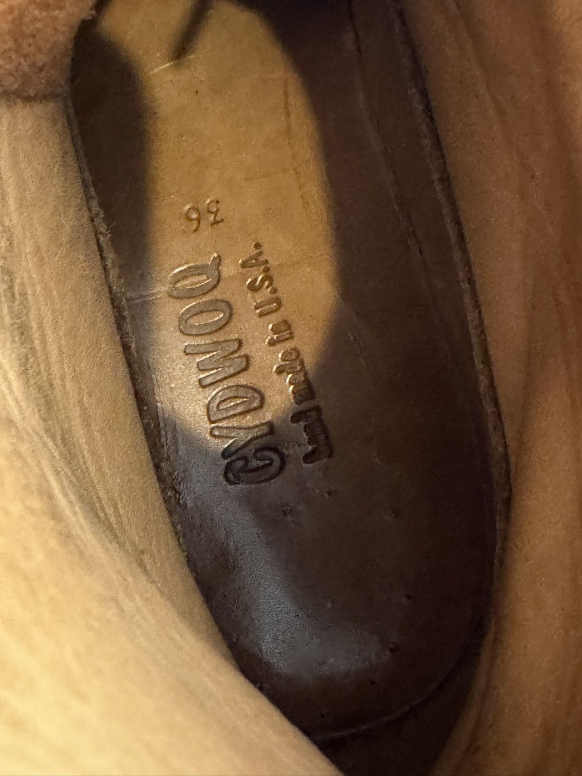 CYDWOQ Women’s CYDWOQ Artisan Handmade Leather Boots Size 6 (36 EU) Size US 6 / IT 36 - 15 Thumbnail