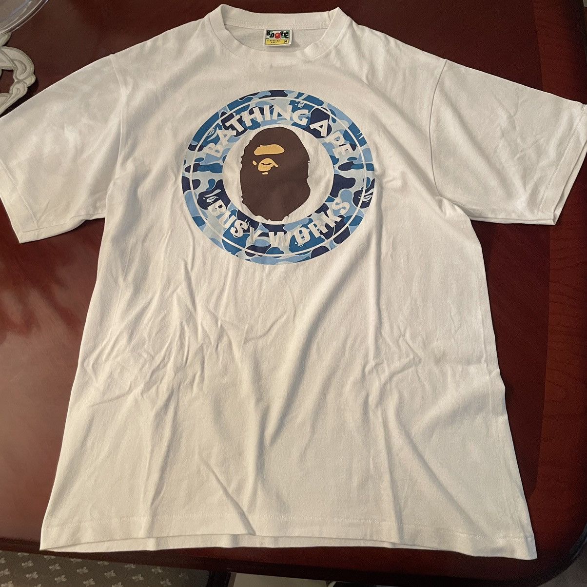 Bape ABC Camo Busy Works Tee Size US M / EU 48-50 / 2 - 1 Thumbnail