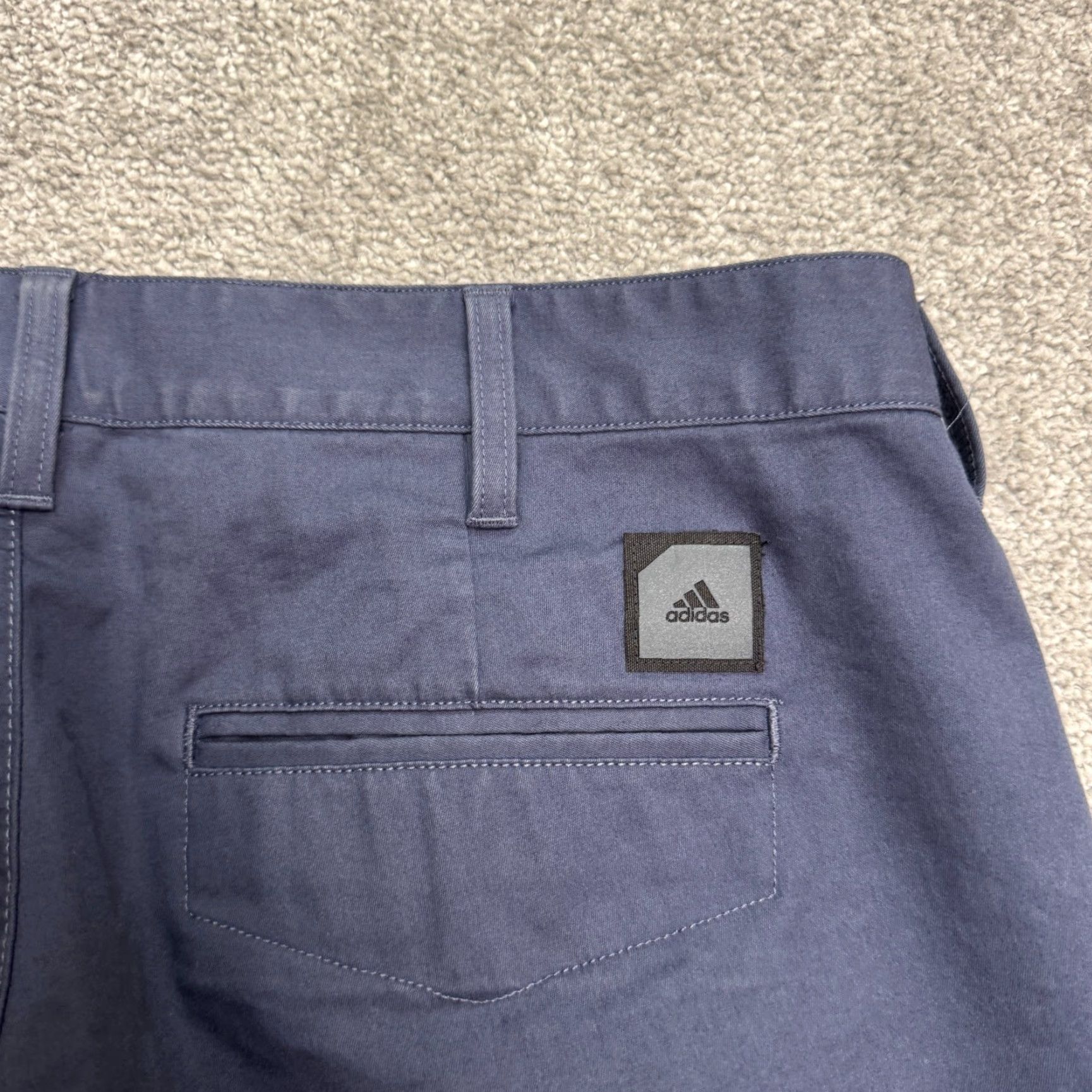 Adidas Adidas Adicross Golf Pants Mens 34x34 Navy Blue Straight Leg Performance Activewear Size US 34 / EU 50 - 5 Thumbnail
