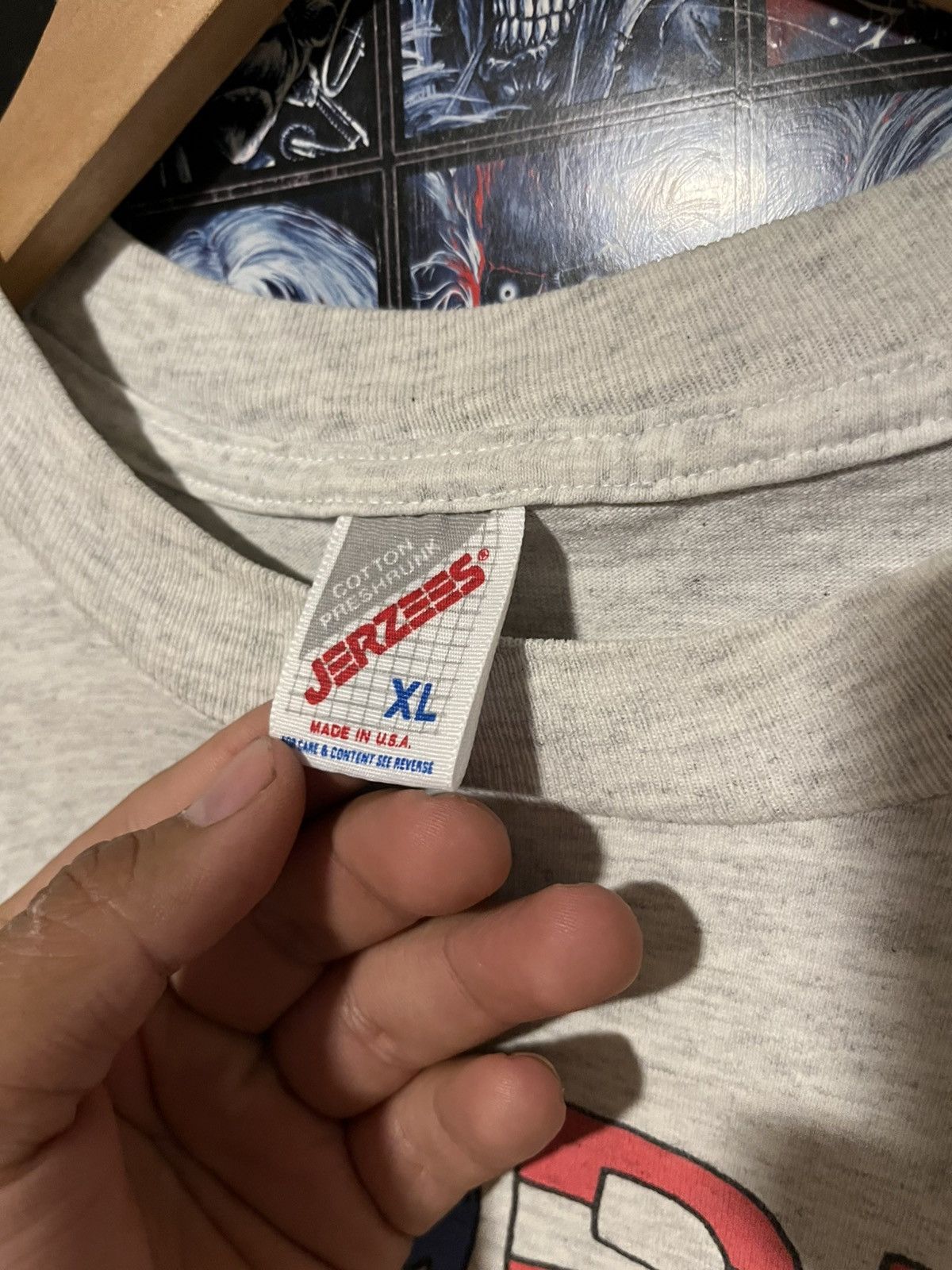 Jerzees × Vintage Vintage 90’s made in USA Born in USA Hallmark patriotic tee Size US XL / EU 56 / 4 - 7 Thumbnail