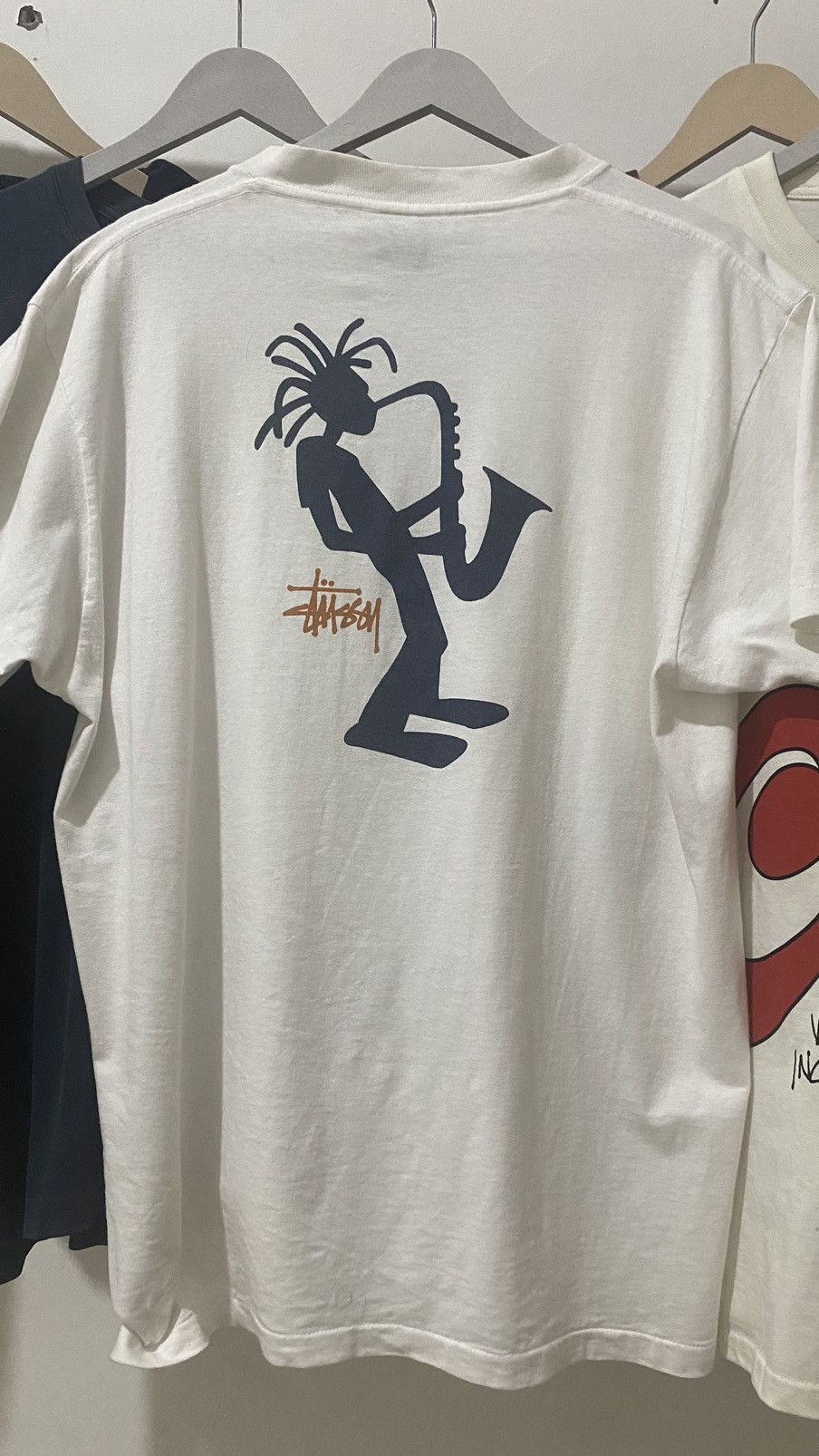 Stussy × Vintage STUSSY 90s SAXOPHONE MAN Size US L / EU 52-54 / 3 - 2 Thumbnail