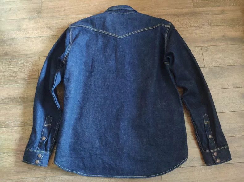 Iron Heart Iron heart Heavyweight 18oz denim workwear shirt Size US XXL / EU 58 / 5 - 2 Thumbnail