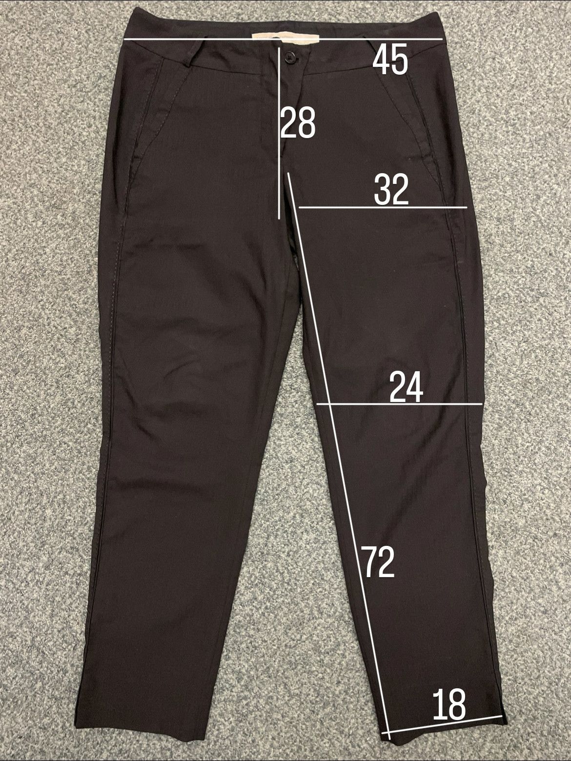 Marithe + Francois Girbaud Marithe Francois Girbaud wool casual black pants Size US 31 - 3 Thumbnail