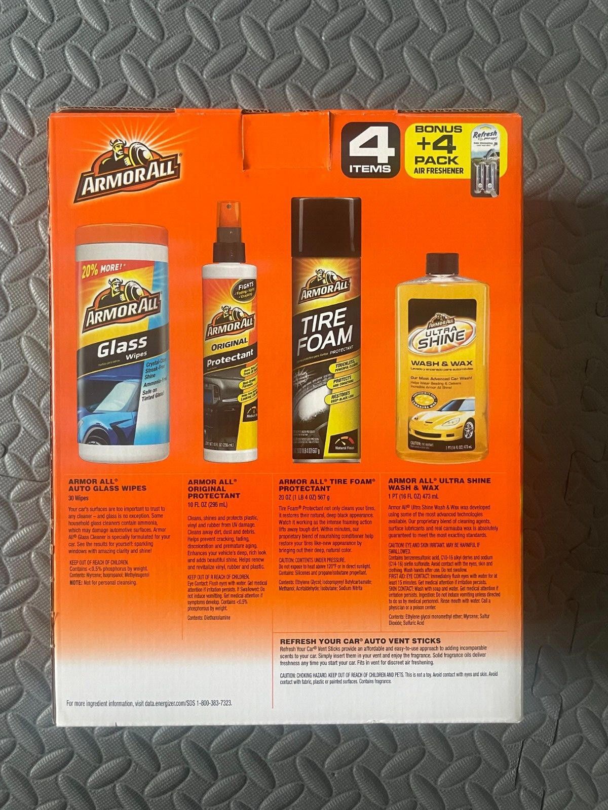 Other Armor All Complete Car Cleaning Car Care Kit (4 Pieces), New Size ONE SIZE - 2 Thumbnail