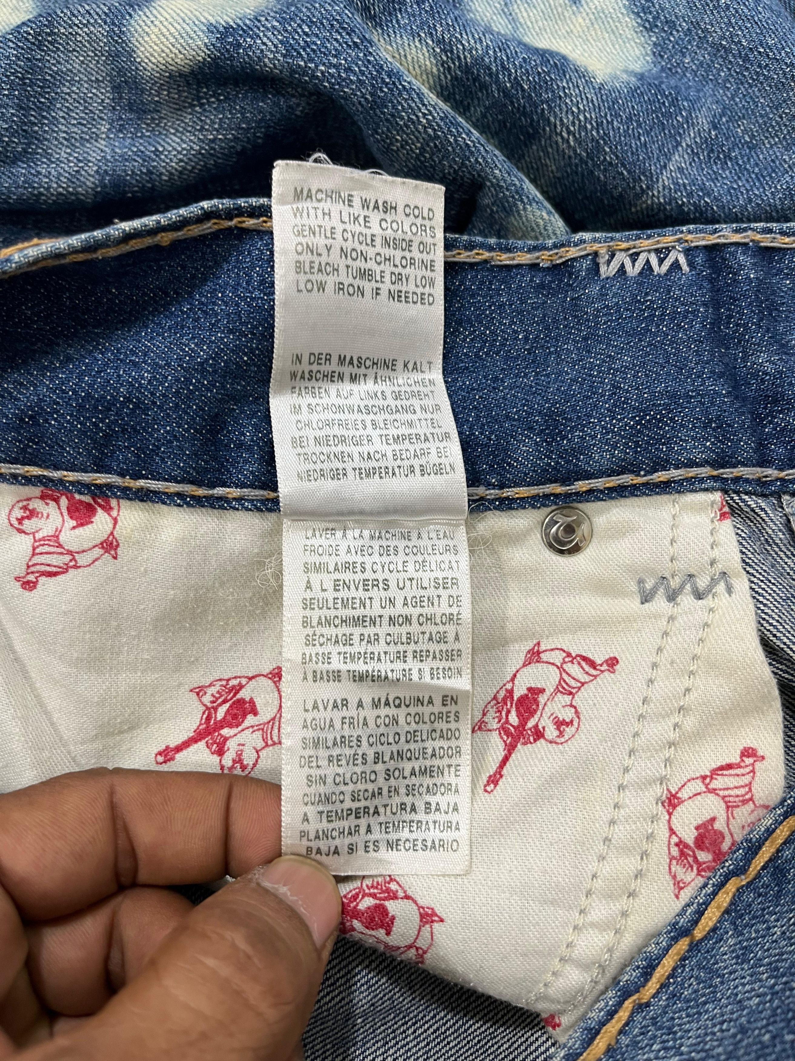 True Religion True Religion Section Straight Acid Flared Jeans Size US 36 / EU 52 - 12 Thumbnail