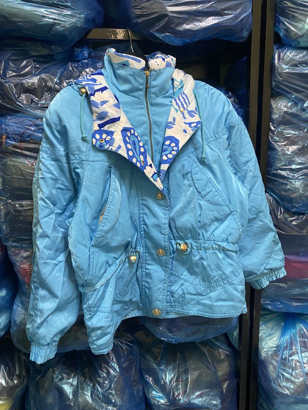 Ski-Doo VINTAGE ELBE CLUB SKII JACKET Size L / US 10 / IT 46 - 4 Thumbnail
