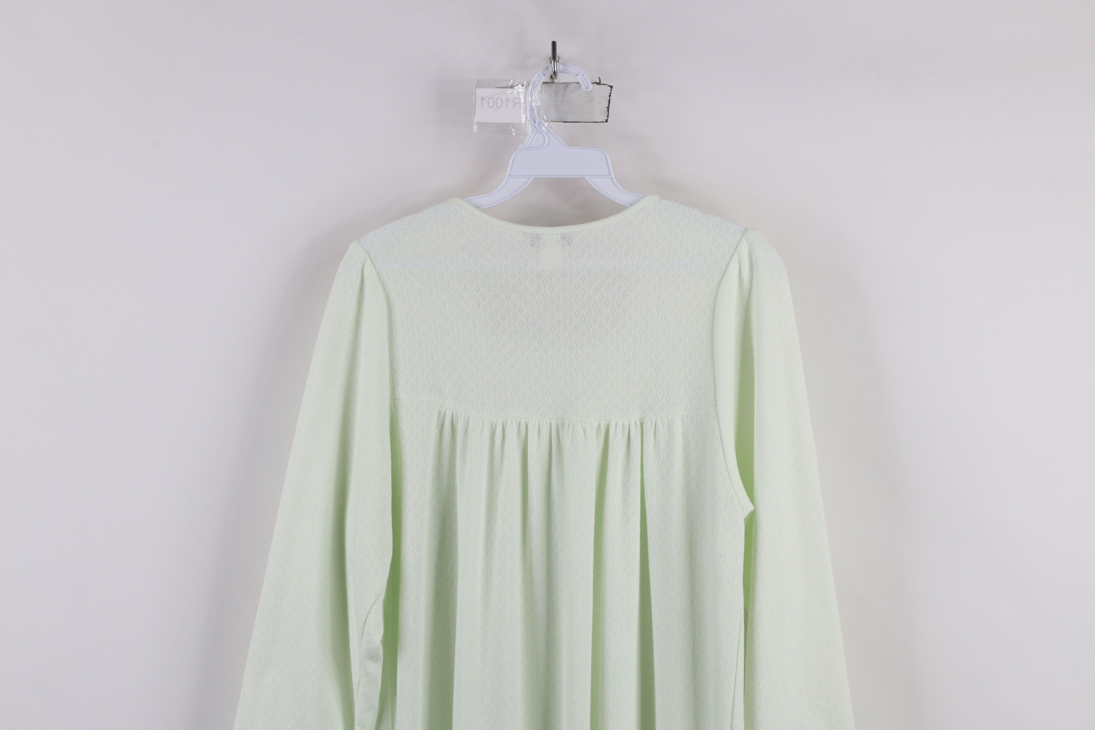 Vintage Vintage 90s Miss Elaine Knit Long Sleeve Night Gown Shirt Size S / US 4 / IT 40 - 10 Thumbnail