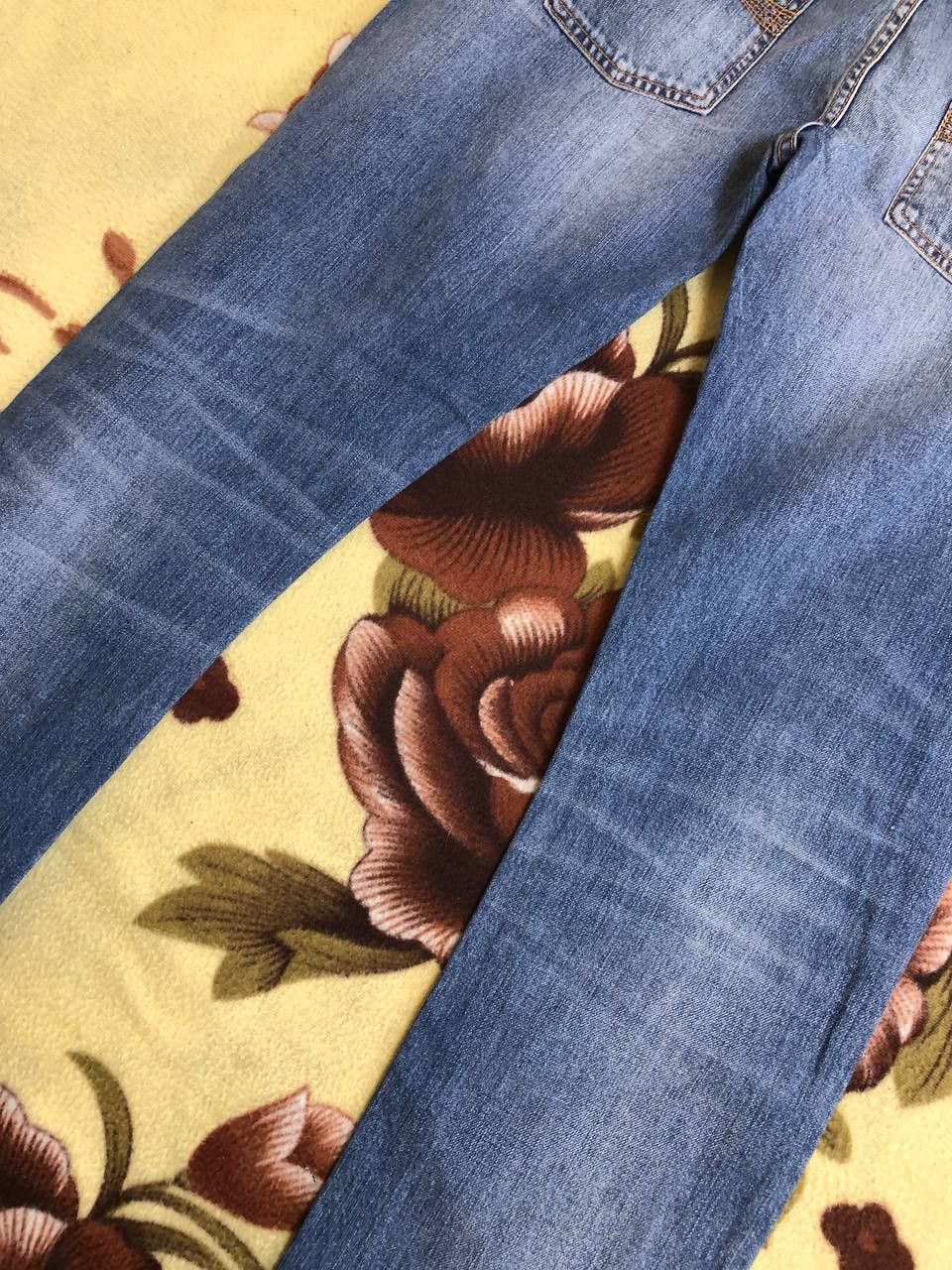 Nudie Jeans Nudie Jeans Men's Distressed Button Fly Dark Den Size US 31 - 8 Thumbnail