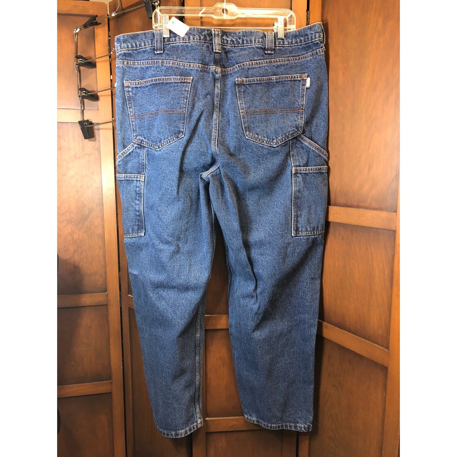 Other Mens blue denim gravel gear carpenter jeans Size US 40 / EU 56 - 2 Thumbnail
