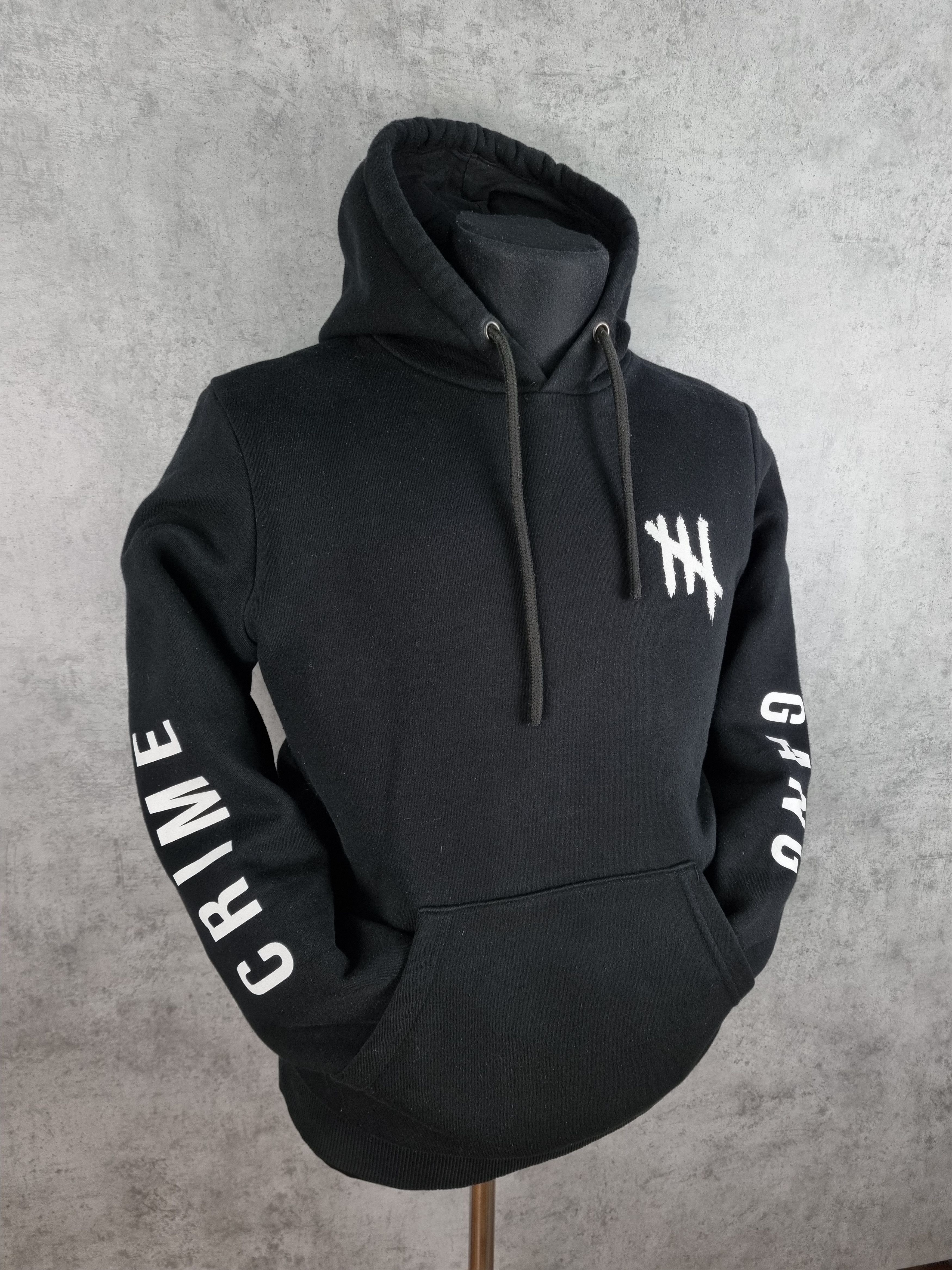 Vintage Italian Crime Gang Big Logo Vintage Hoodie Size US M / EU 48-50 / 2 - 11 Thumbnail