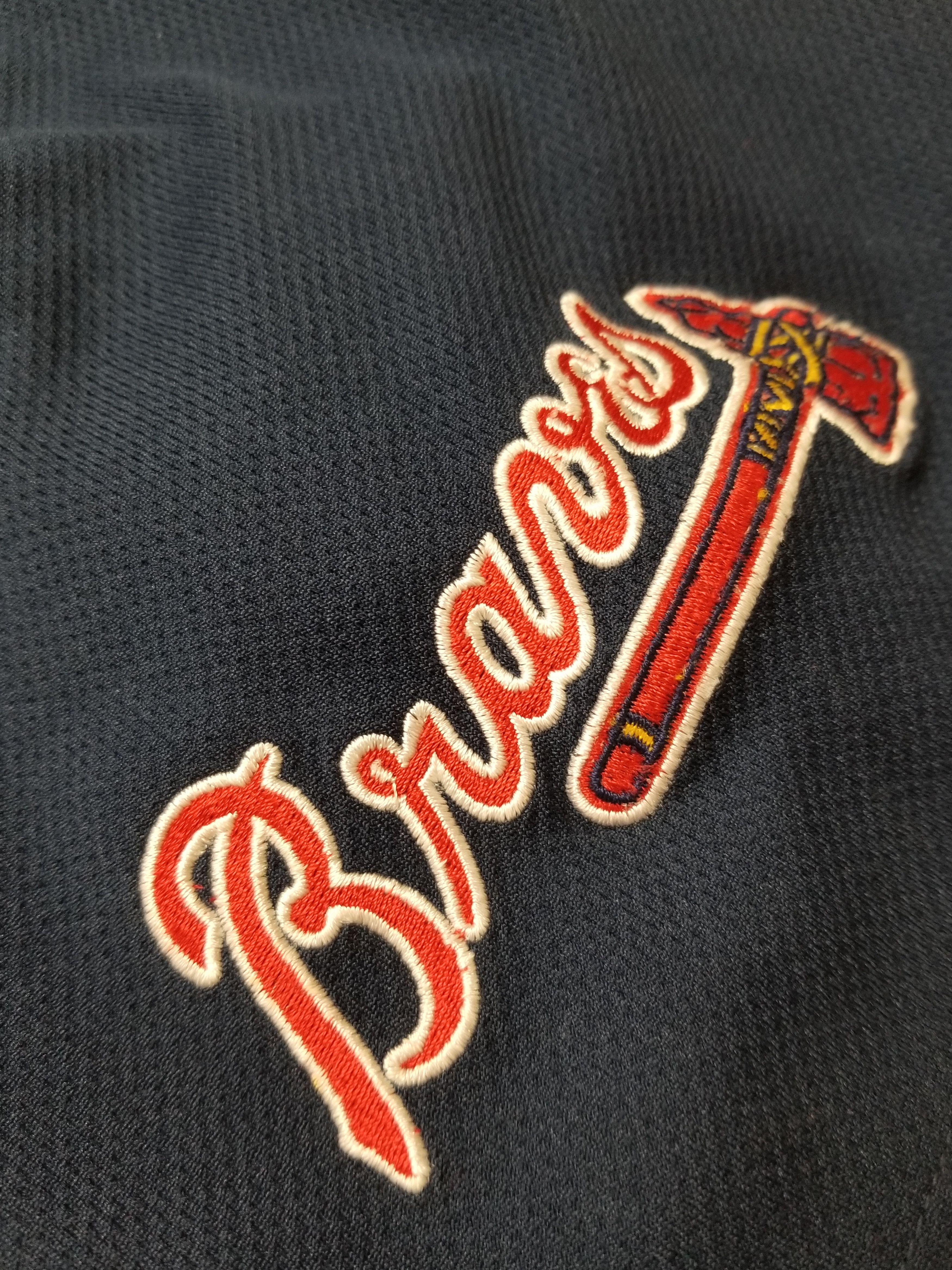 Nike Nike Vintage Classic Atlanta Braves #7 Drew Navy Blue Jersey Size US L / EU 52-54 / 3 - 10 Thumbnail