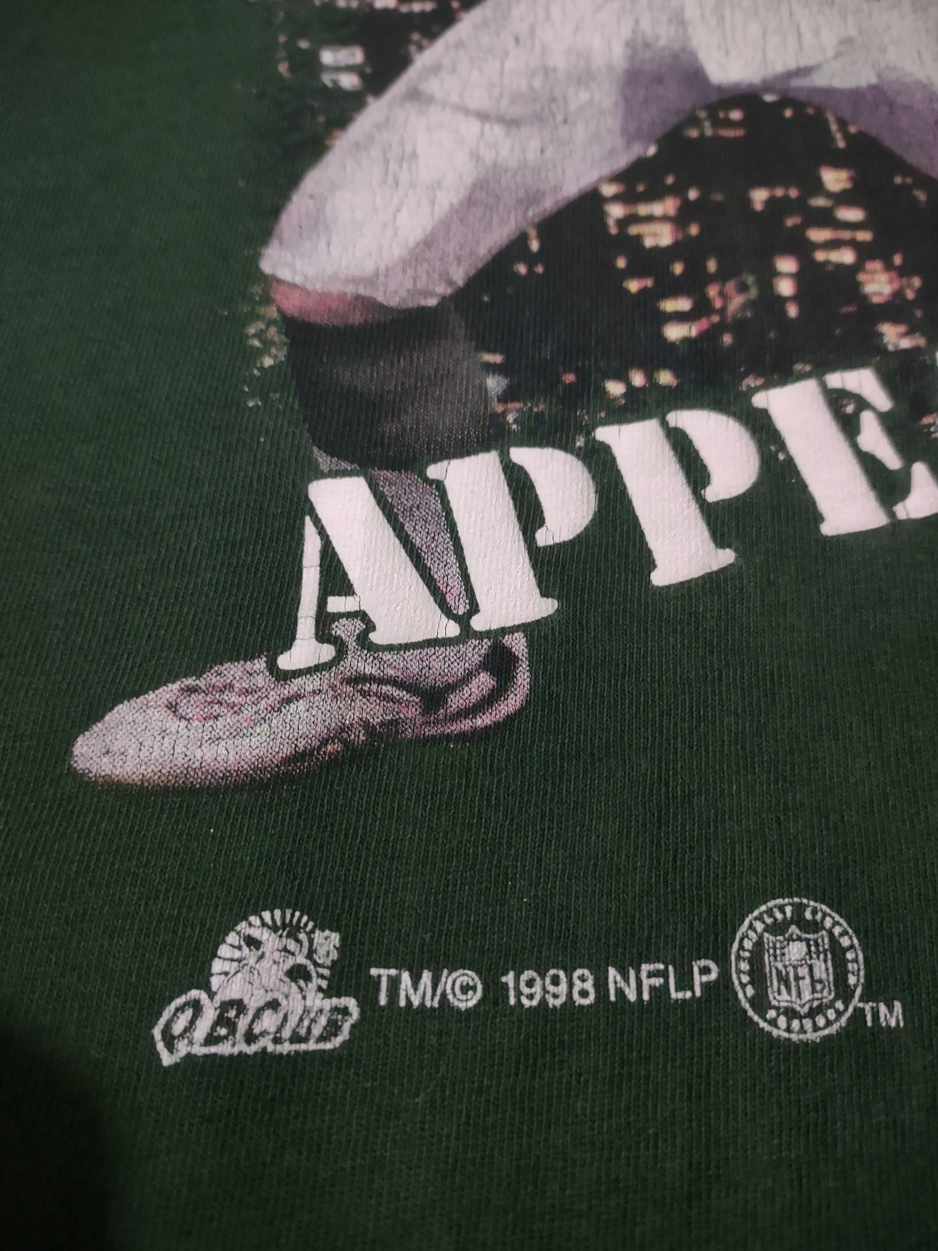 NFL × Vintage VTG 90s VATJ New York Jets Vinny Testaverde Sport Attack Tee Size US L / EU 52-54 / 3 - 4 Thumbnail