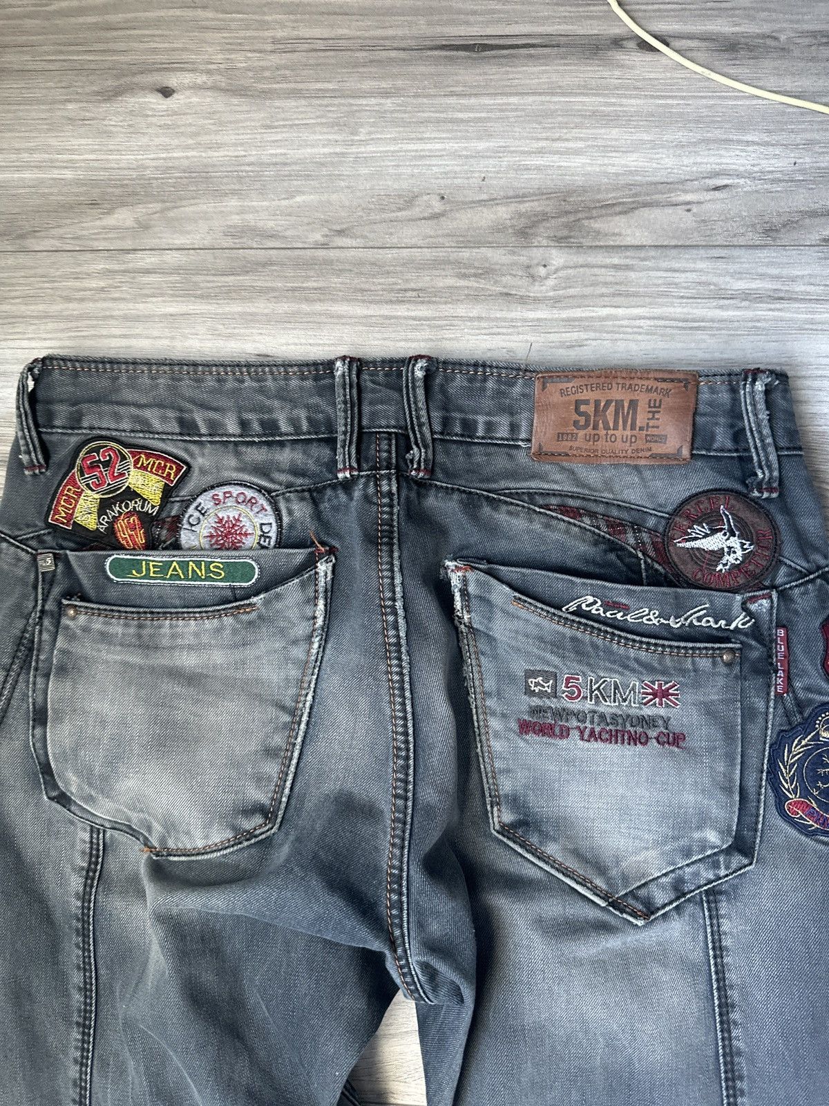 Vintage SKM DENIM Vintage denim Size US 33 - 2 Thumbnail
