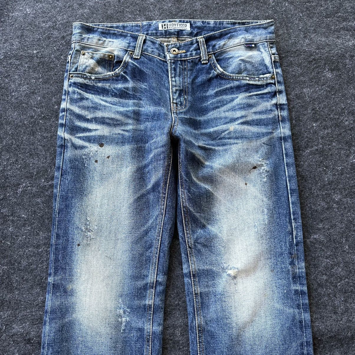 Tommy Hilfiger Sale 🔥 Vintage H by Figer Painter Denim D632 Size US 30 / EU 46 - 2 Thumbnail