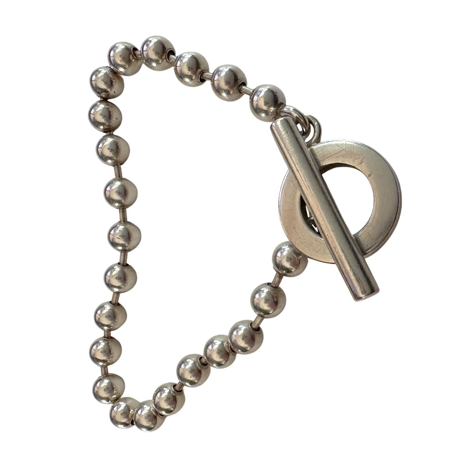 Gucci Gucci Sterling Silver Ball Chain Bracelet Size ONE SIZE - 4 Thumbnail