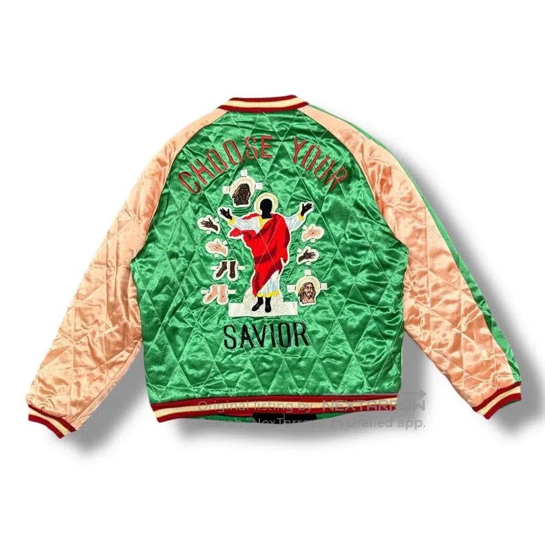 Saint Michael Saint Michael Yokosuka embroidered pattern reversible patc Size US L / EU 52-54 / 3 - 2 Thumbnail