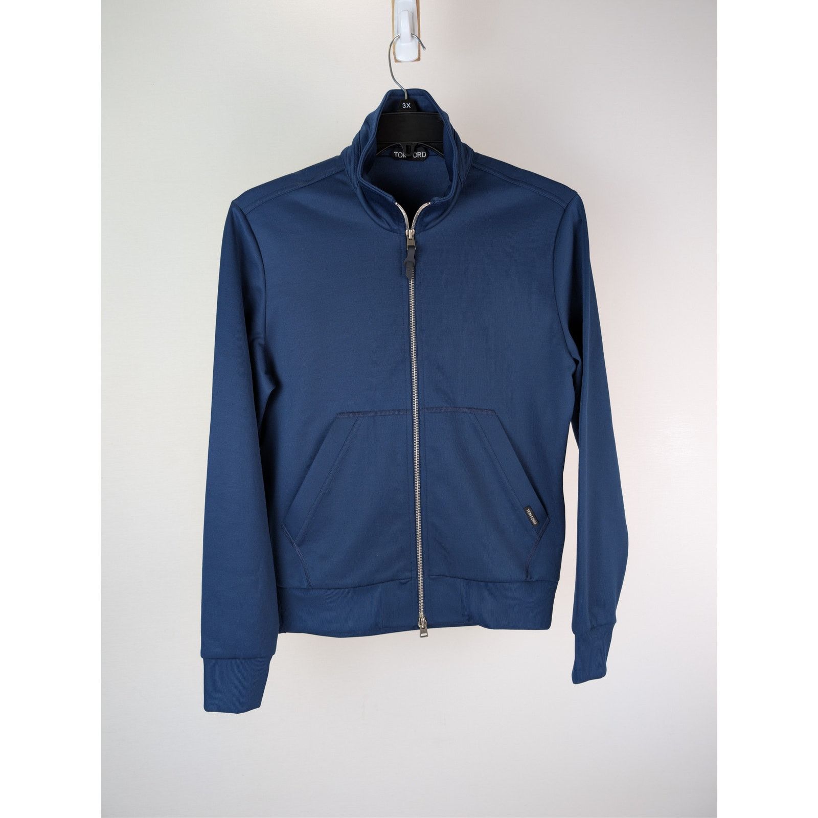 Tom Ford o1rshd1 Techno tracksuit Jacket in Midnight Blue Size US S / EU 44-46 / 1 - 1 Thumbnail