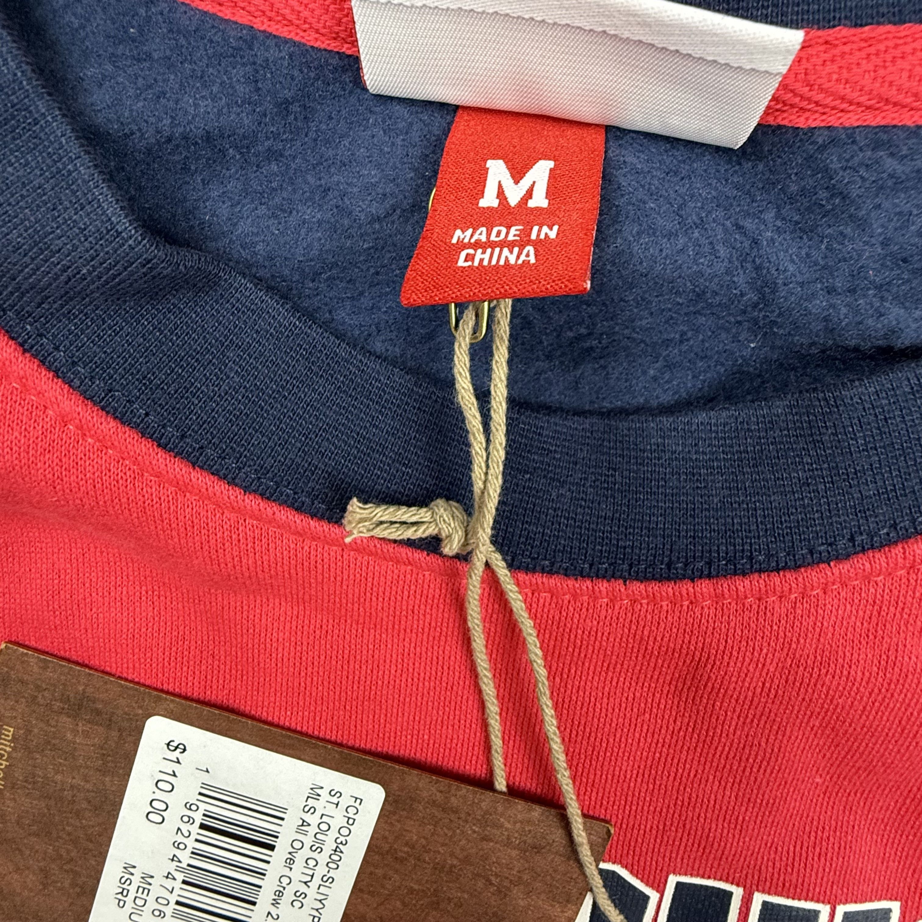 Mitchell & Ness Mitchell & Ness St Louis City SC MLS 2.0 Sweatshirt Size US M / EU 48-50 / 2 - 3 Thumbnail