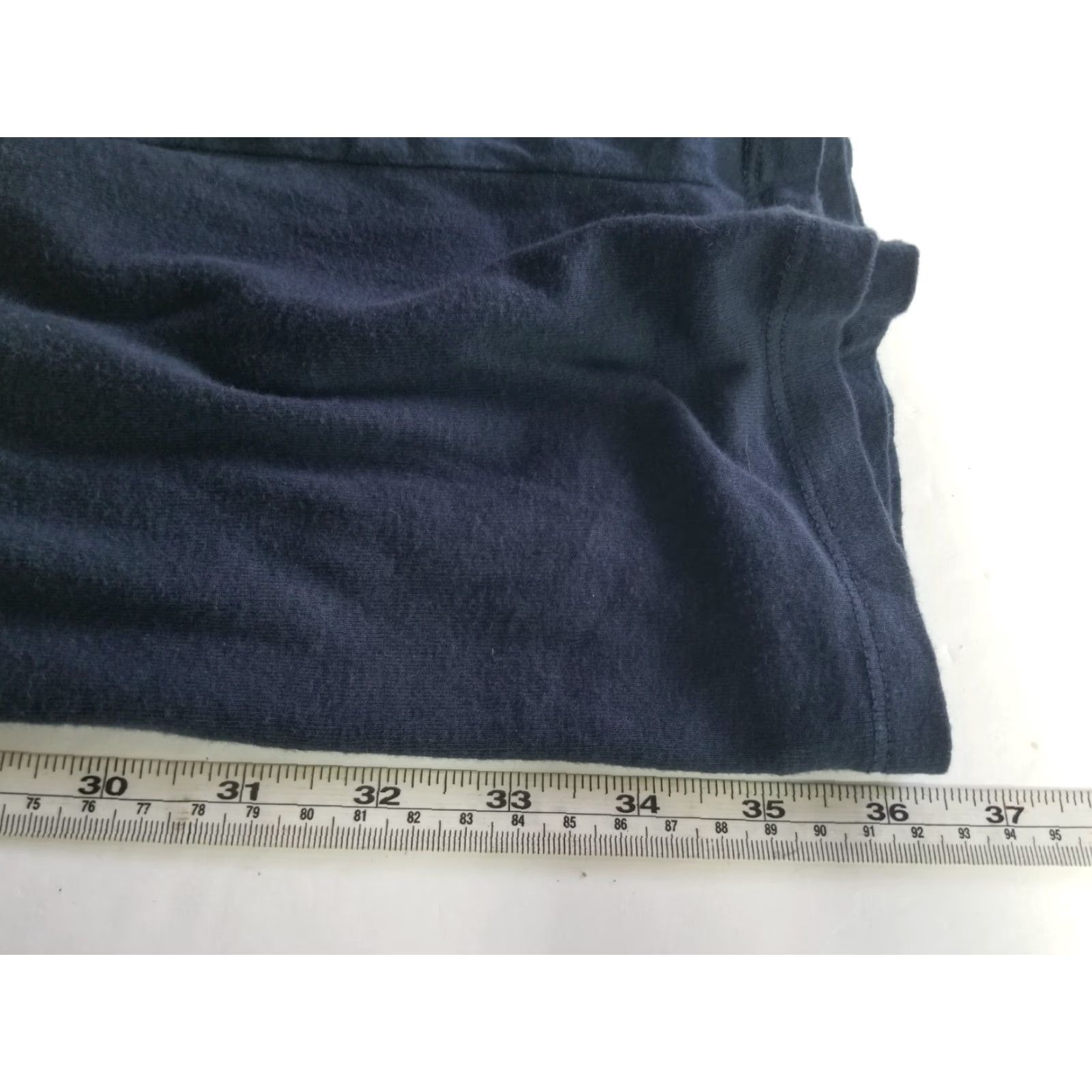 Ralph Lauren Ralph Lauren Lauren Women's Dress Navy Blue Sleeveless Size Medium A-Line Knee Length Collared Embroidered Knit Cotton Casual Dress Size M / US 6-8 / IT 42-44 - 5 Thumbnail