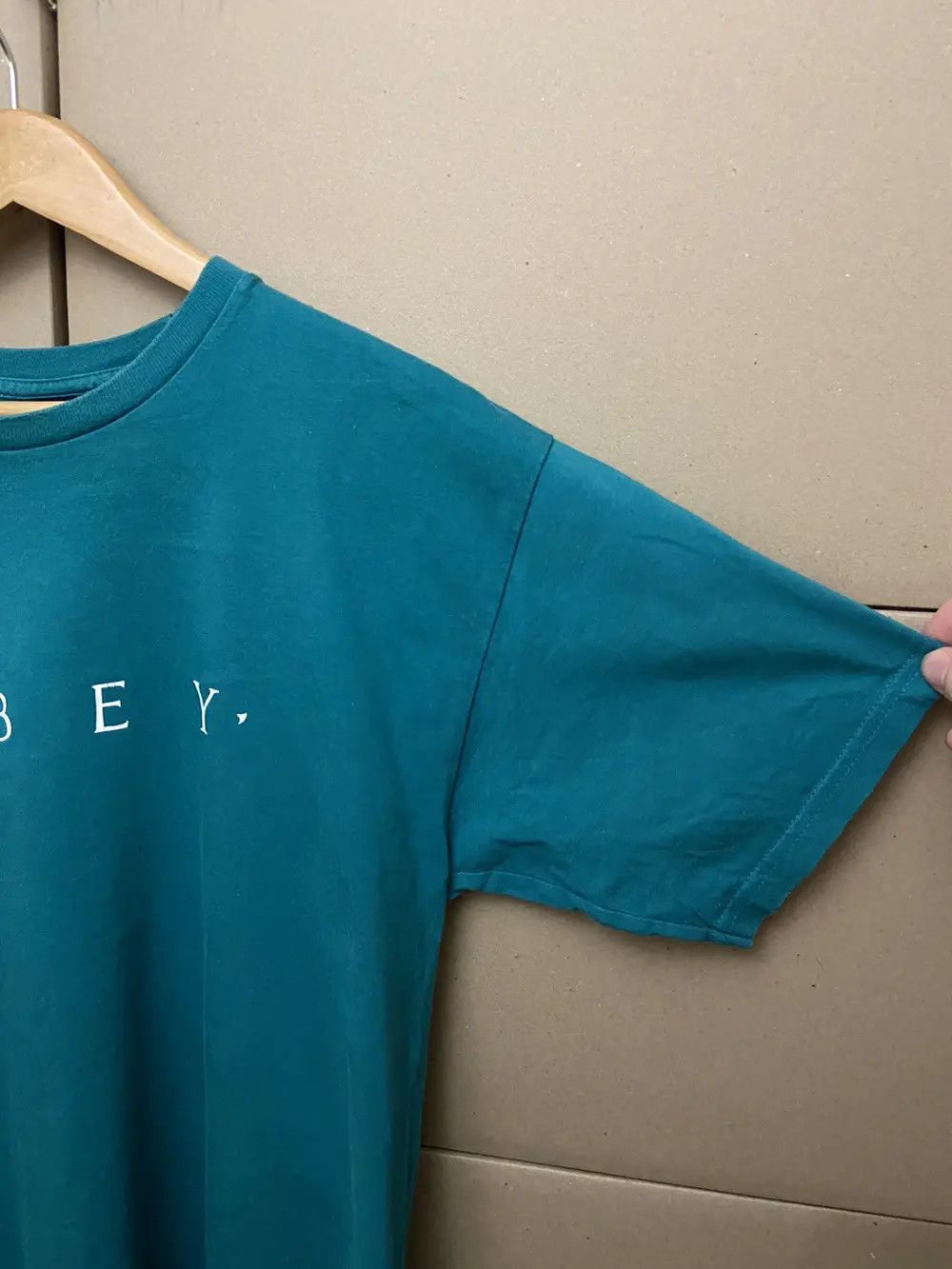 Obey VINTAGE OBAY RAP Y2K TEE T SHIRT JAPANESE SKATE STREETWEAR Size US M / EU 48-50 / 2 - 8 Thumbnail