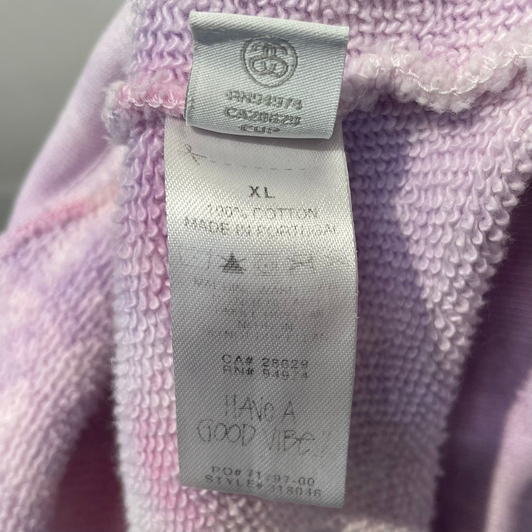 Dries Van Noten × Stussy Collab Embellished Drop Shoulder Tie Dye Hoodie Size US XL / EU 56 / 4 - 4 Thumbnail