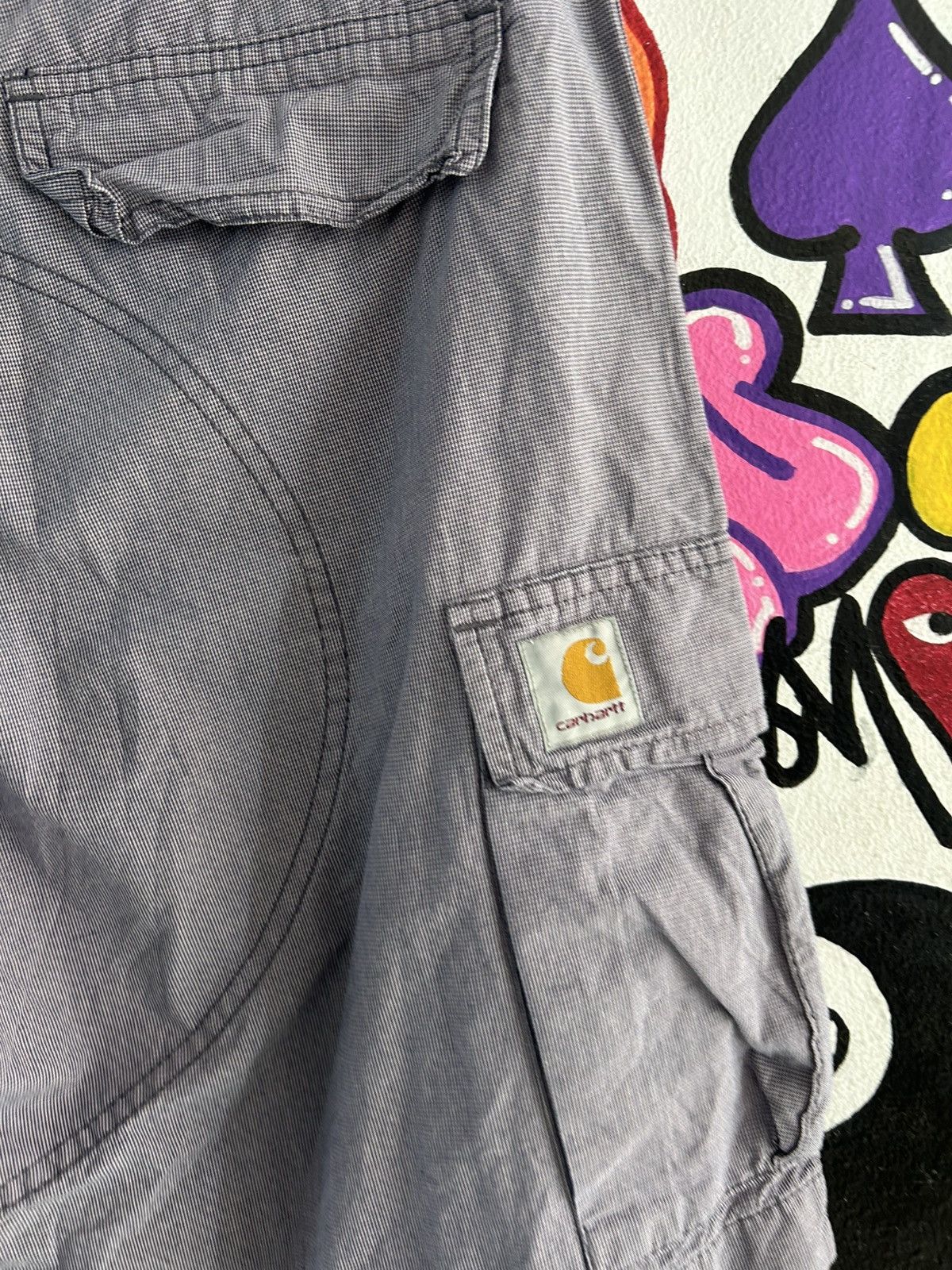 Carhartt Carhartt Striped Cargo Shorts Size US 28 / EU 44 - 3 Thumbnail