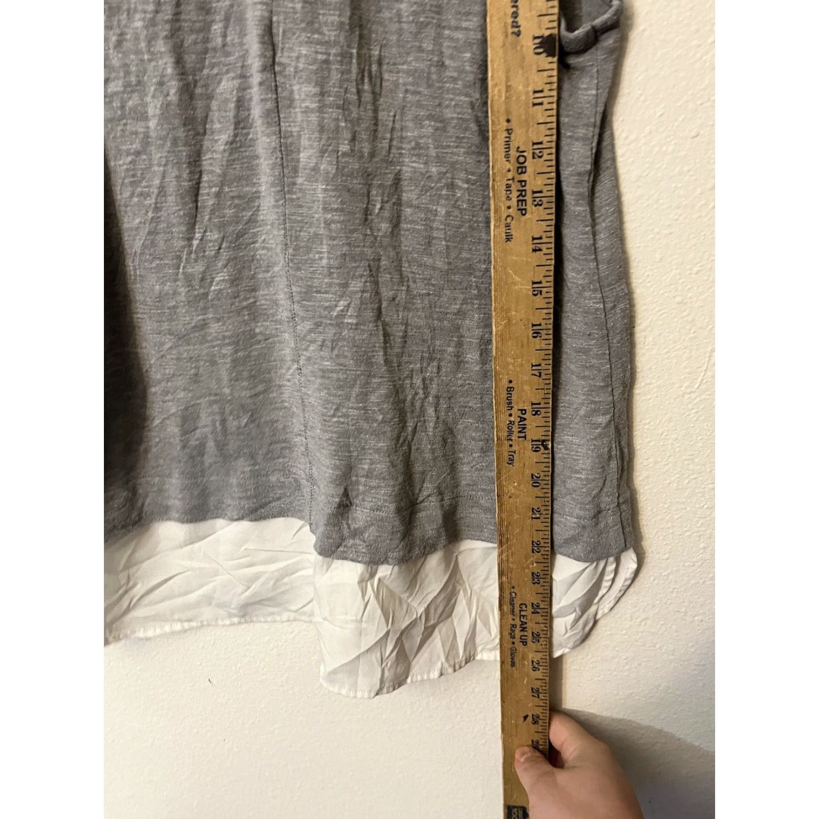 J.Crew J.Crew Tank Top Shirt Tunic Sleeveless Drapey Gray M Viscose Polyester 70/30 Casual Womens Size M / US 6-8 / IT 42-44 - 6 Thumbnail
