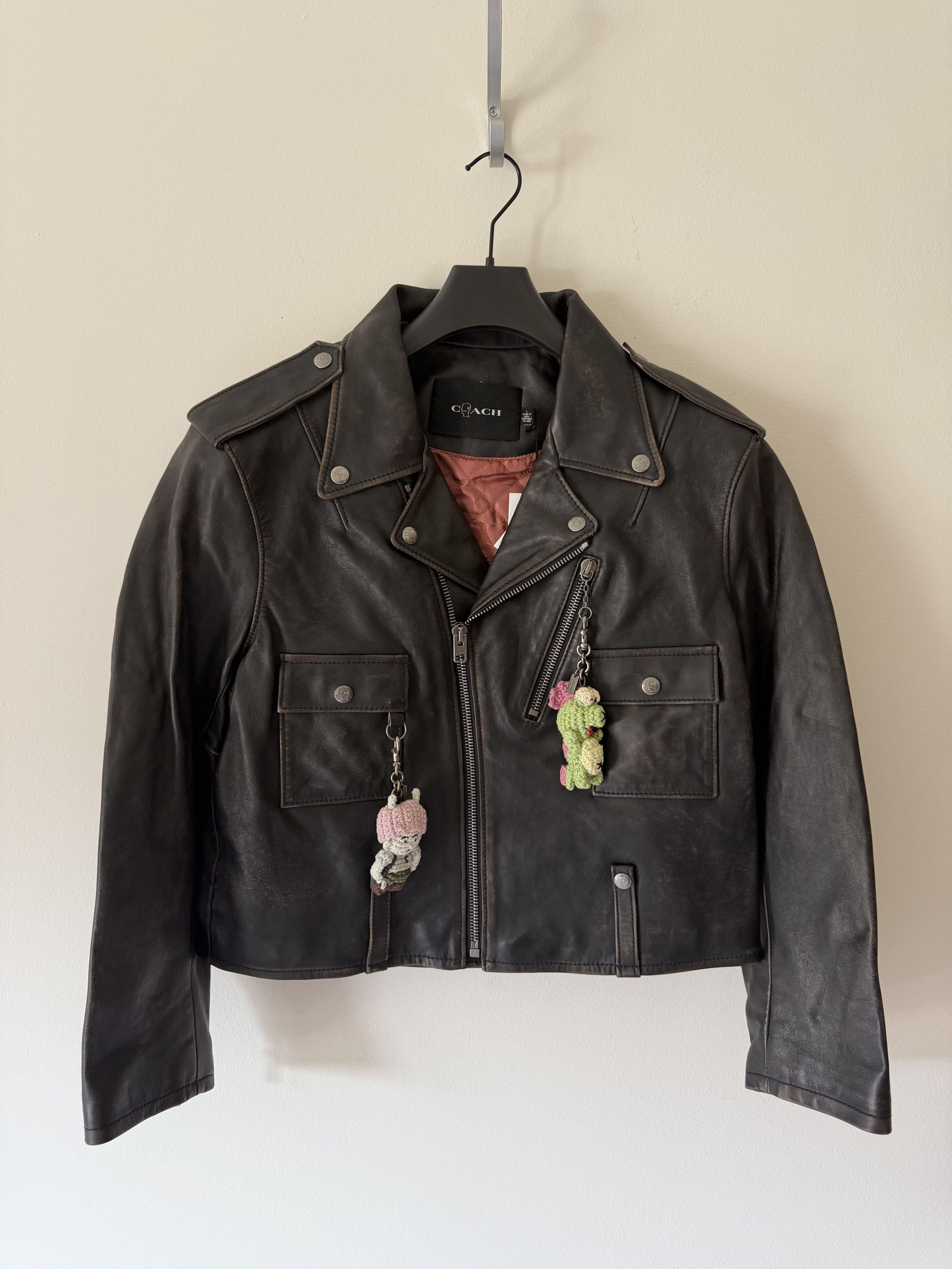 Coach Coach 1941 Leather Biker Jacket in Black | Grailed