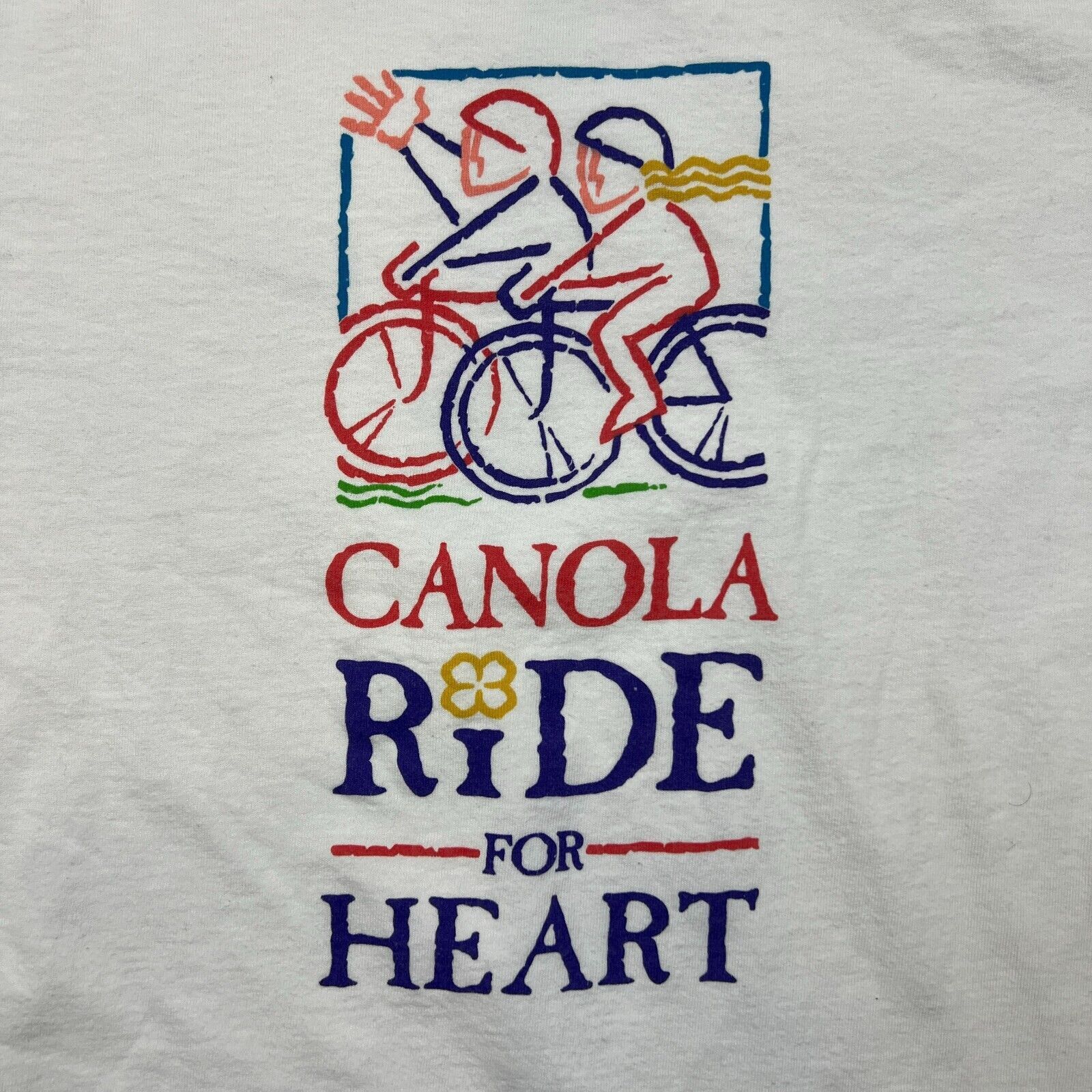 Nike × Vintage VTG 90s Nike T Shirt Medium Heart & Stroke Foundation Tee Size US M / EU 48-50 / 2 - 5 Thumbnail