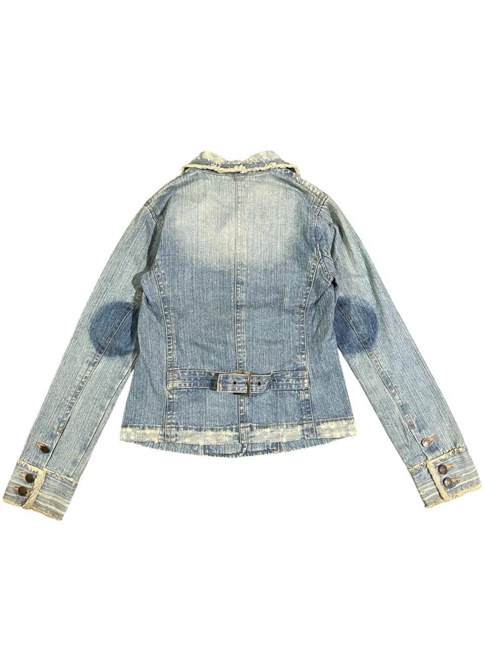 Beams Plus Y2K Ray Beams Denim Jacket Size M / US 6-8 / IT 42-44 - 3 Thumbnail