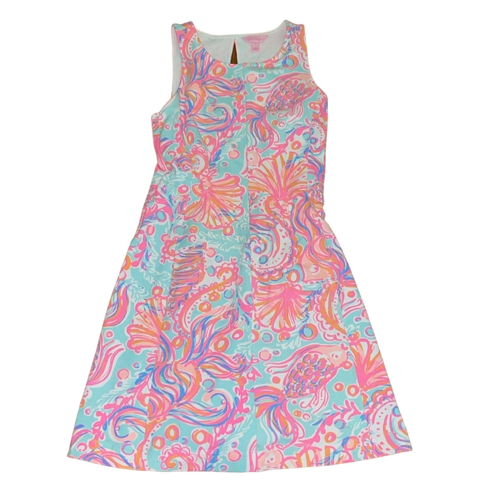 Lilly Pulitzer LILLY PULITZER Felicity Too Much Bubbly Print Dress Size XS / US 0-2 / IT 36-38 - 8 Thumbnail