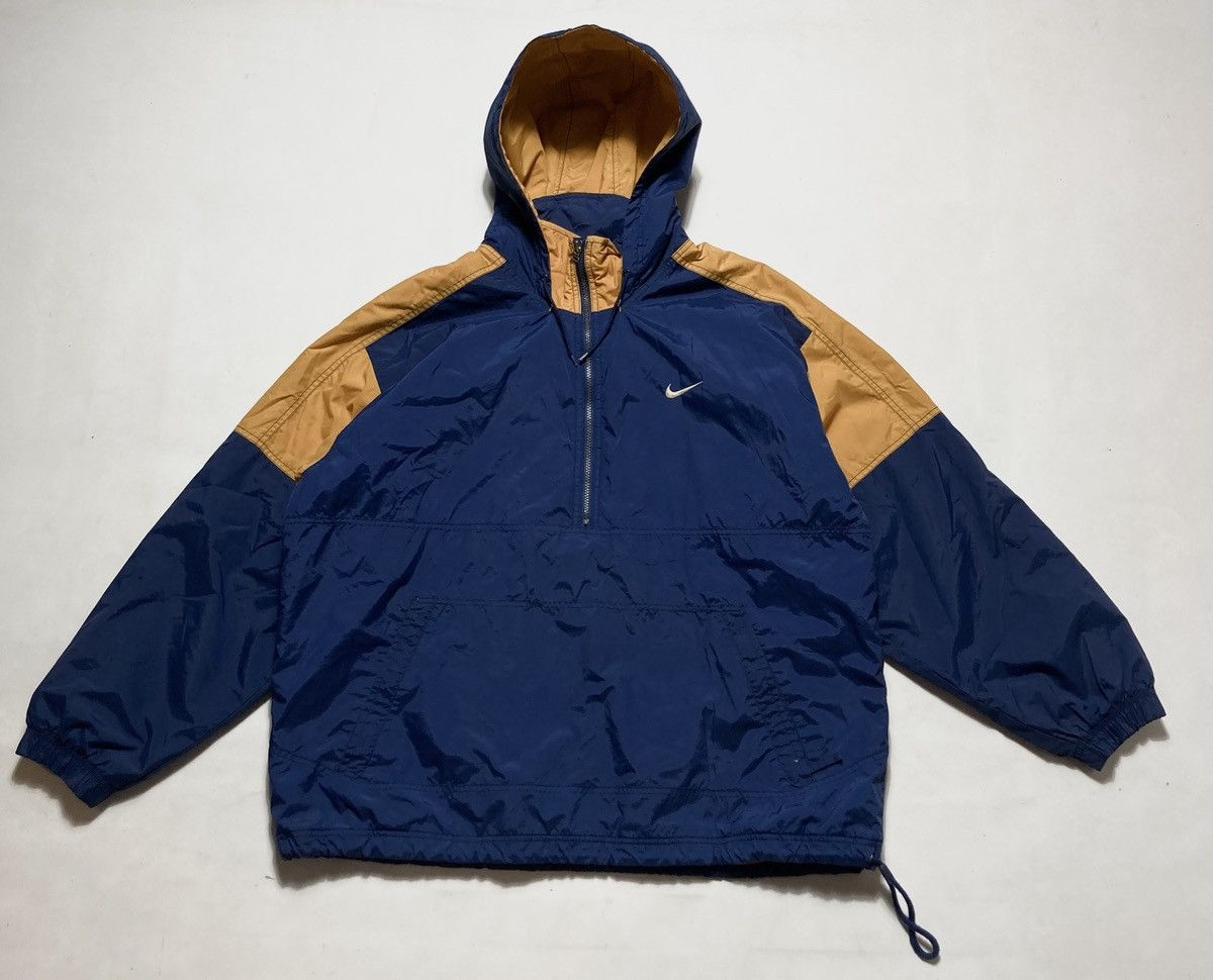 MEDIUM - Vintage Nike Anorak outlet Half Zip Puffer Jacket