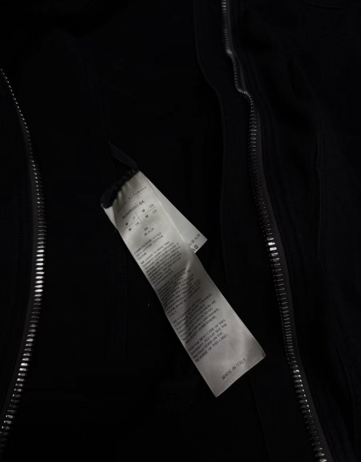 Rick Owens Rick Owens Main Line Cropped Heavyweight Full-Zip Hoodie K37 Size US M / EU 48-50 / 2 - 8 Thumbnail