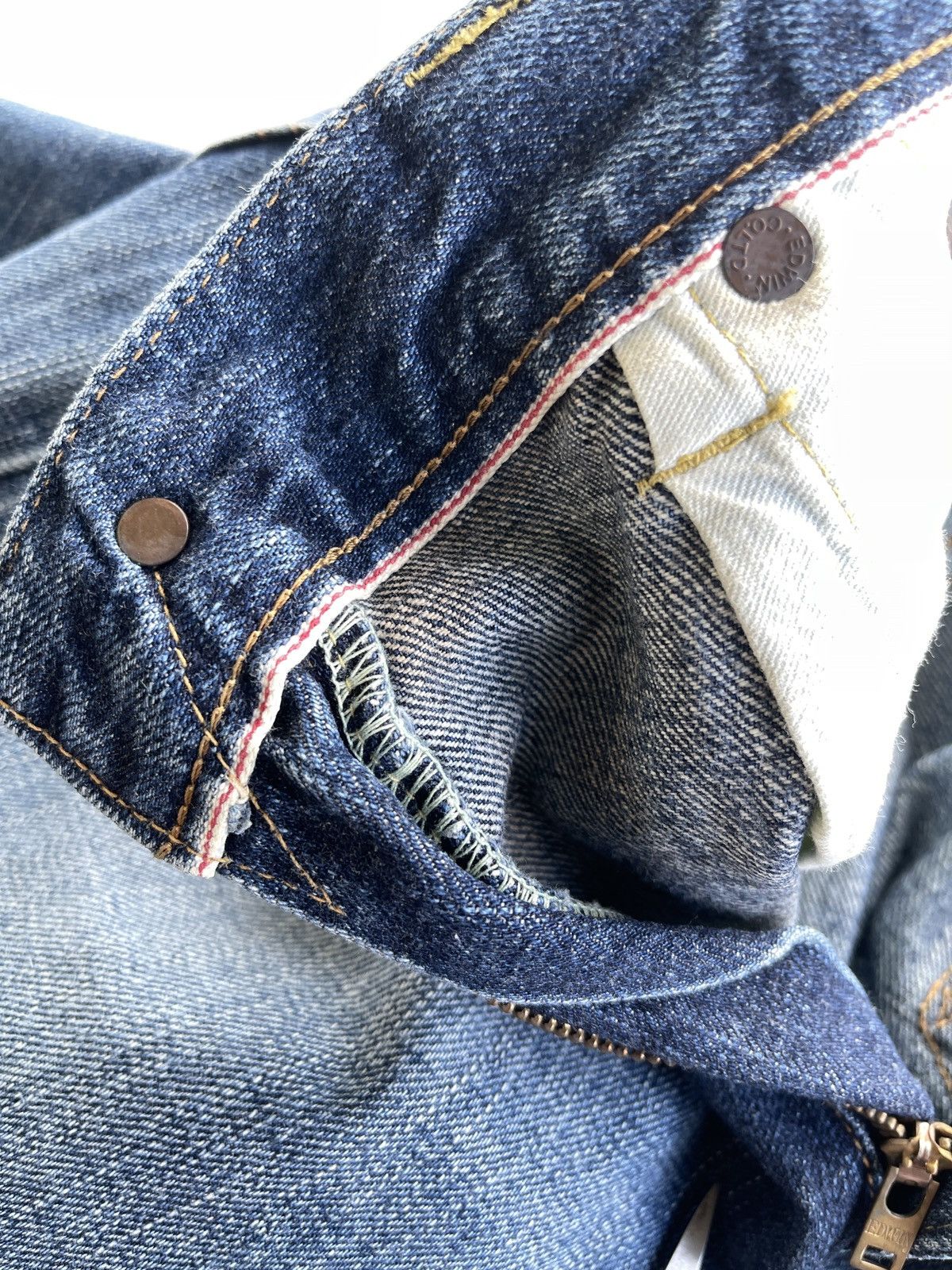 Edwin Vintage Edwin SEN Selvedge Rusty Denim Size US 32 / EU 48 - 15 Thumbnail
