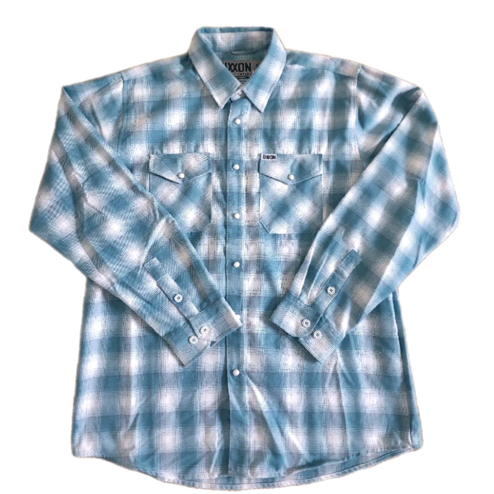Dixxon Flannel Company Fria Men's Multicolor Plaid Snap Shirt Ls Sz L Button-Up (Regular Fit)