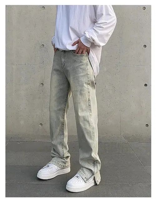 Japanese Brand Y2K Men Distressed Skinny Jeans Size US 32 / EU 48 - 2 Thumbnail