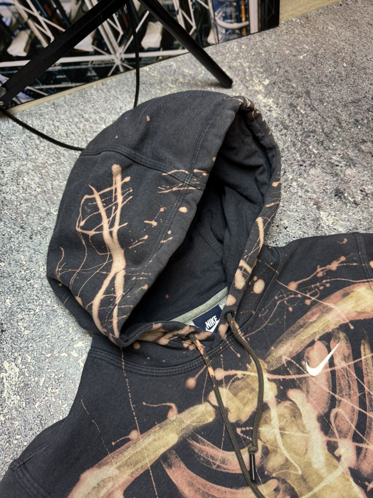 Nike CRAZY CUSTOM NIKE SKELETON HOODIE Size US S / EU 44-46 / 1 - 7 Thumbnail