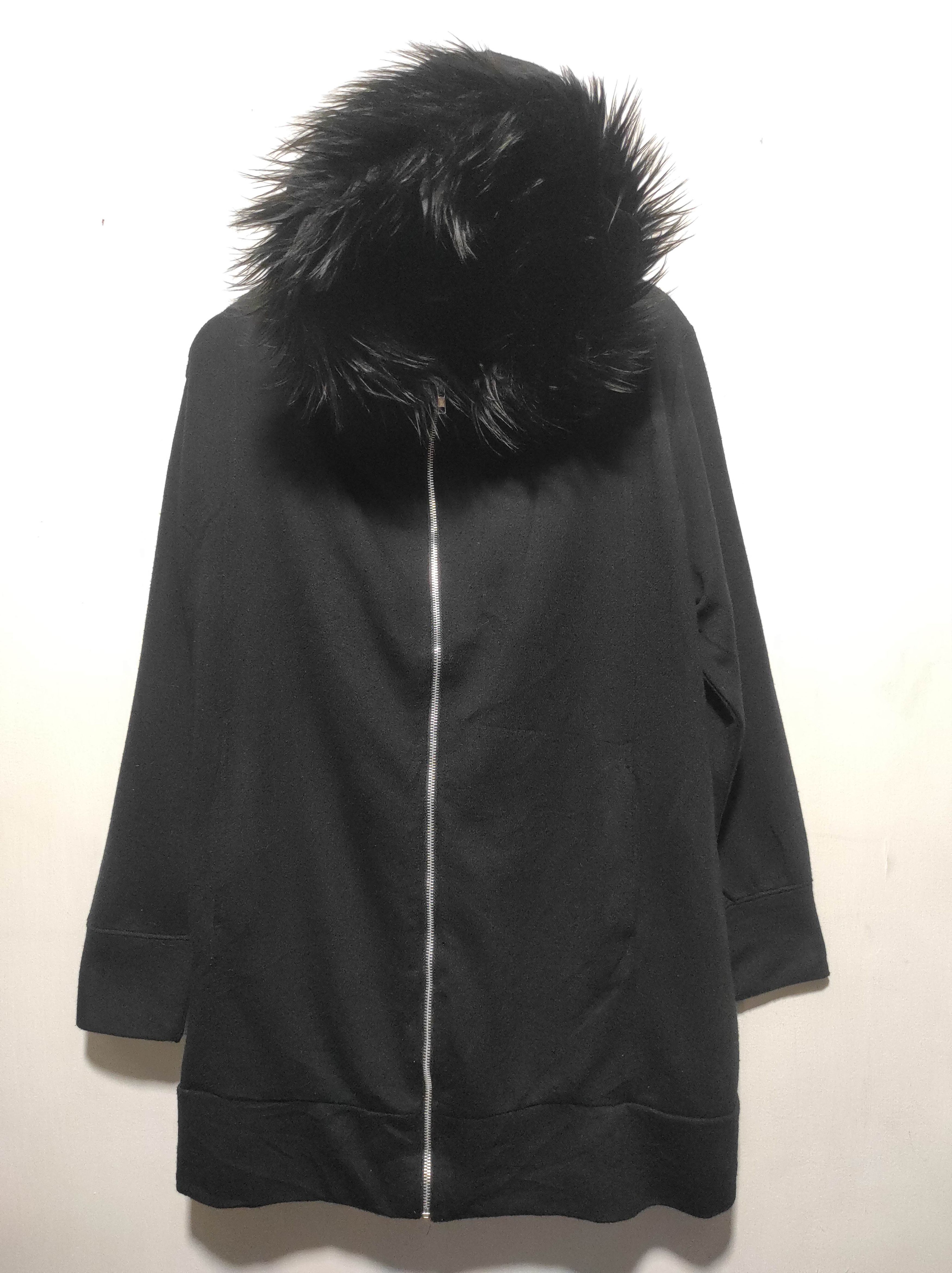 Hysteric Glamour Plaisir Black Zip Fur Hoodie Ifsixwasnine Lgb Style Size US L / EU 52-54 / 3 - 2 Thumbnail