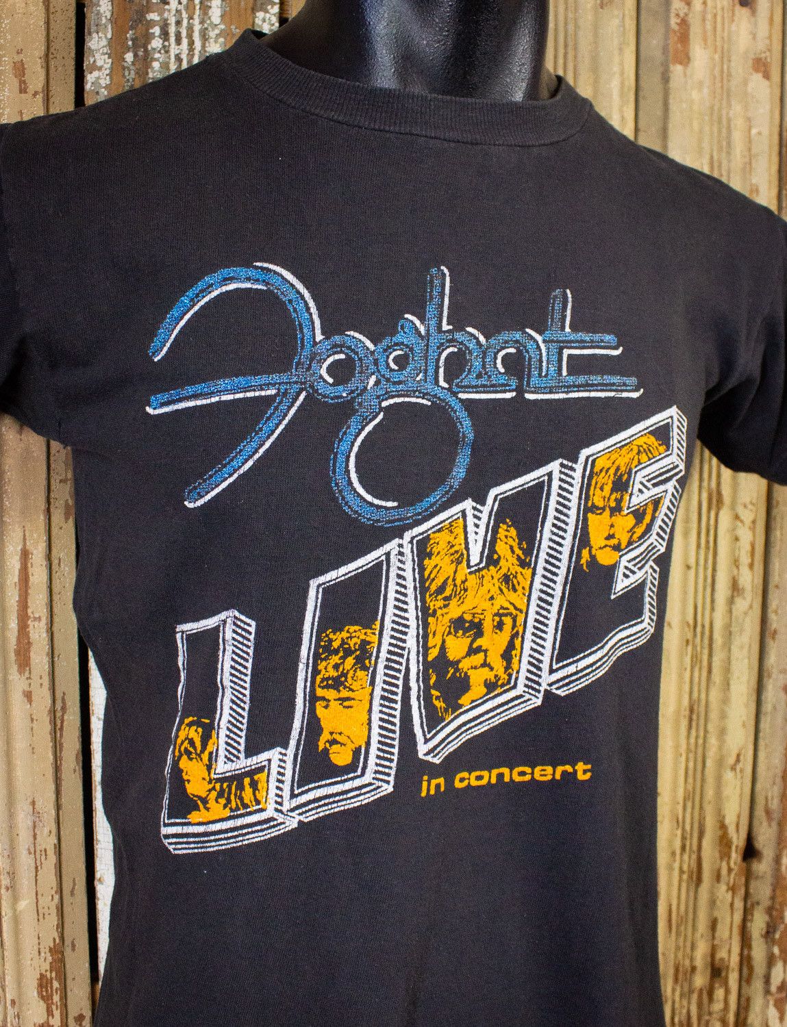 Band Tees × Vintage Vintage Foghat Live Parking Lot Concert T Shirt 1977 Size US S / EU 44-46 / 1 - 4 Thumbnail
