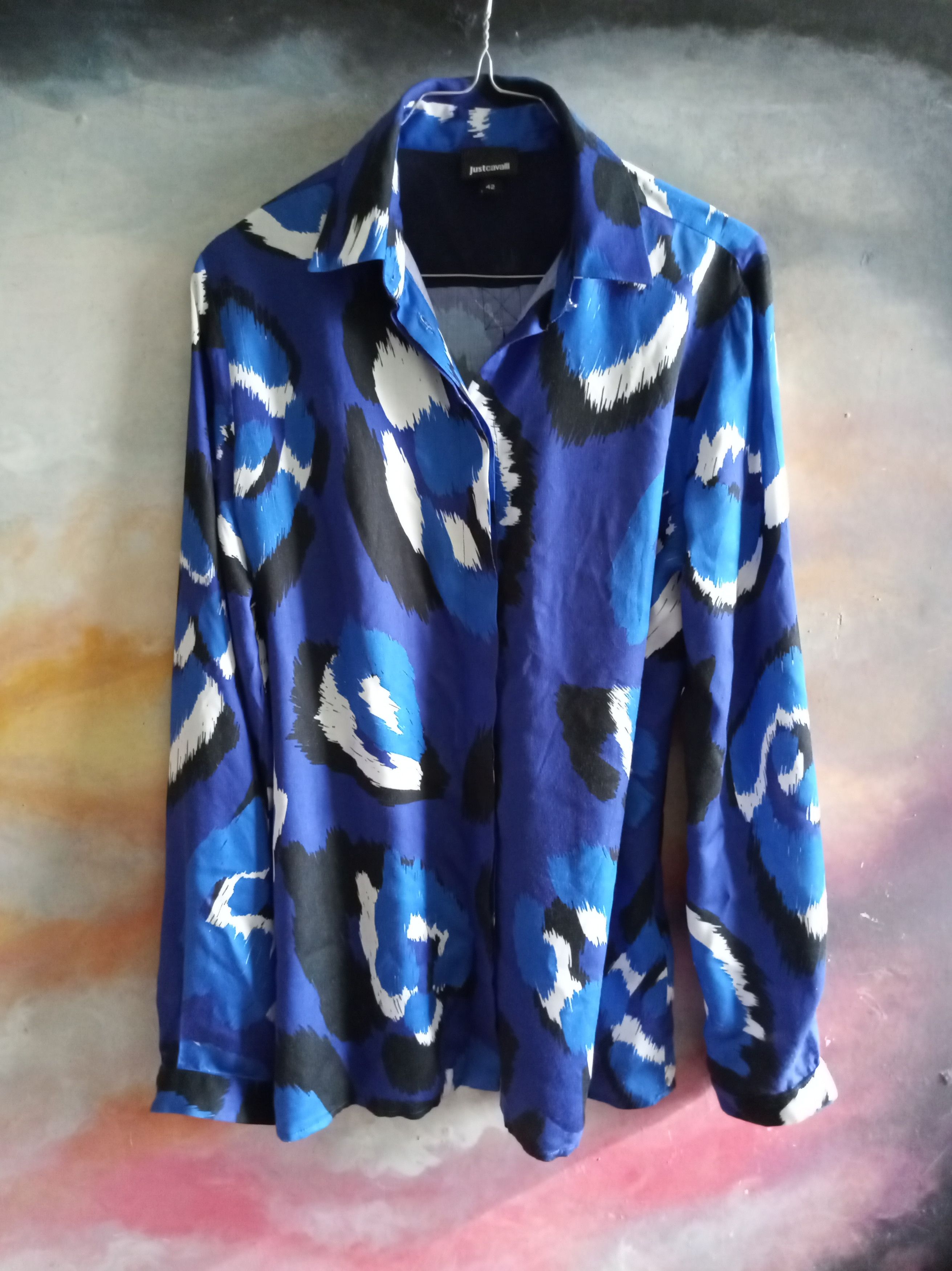 Just Cavalli Abstract women's shirt Size M / US 6-8 / IT 42-44 - 3 Thumbnail