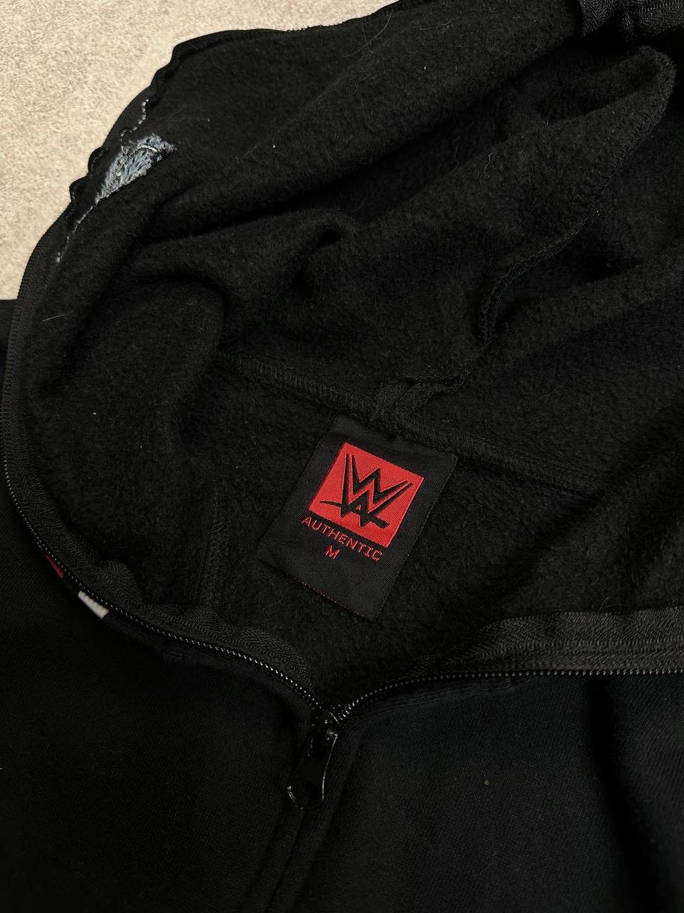 WWE Vintage WWE Wrestling Kevin Hart Mask Zip Hoodie Rare M Size US M / EU 48-50 / 2 - 7 Thumbnail
