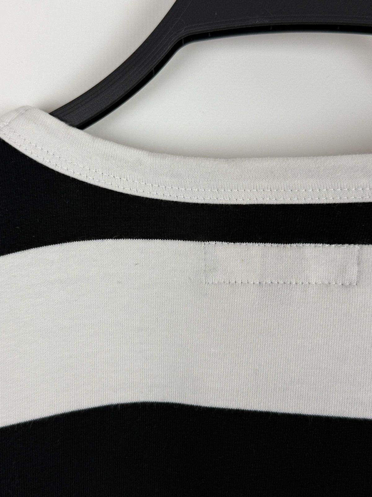 agnes b. Agnes B. Black White Stripe Border Long Sleeve Shirt 3 Size M / US 6-8 / IT 42-44 - 7 Thumbnail