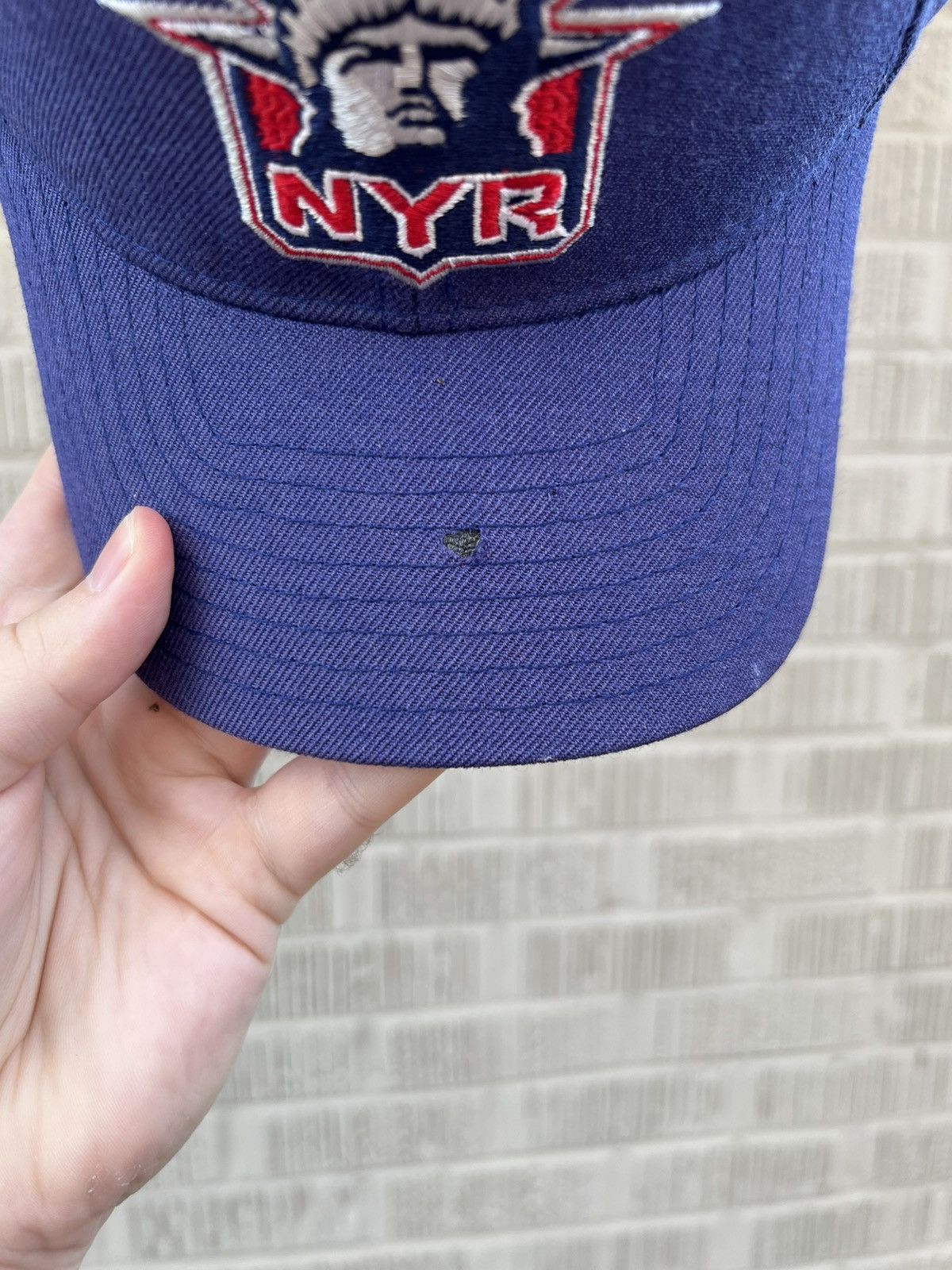 Sports Specialties Vintage 90’s NHL Wool New York Rangers SnapBack Hat Size ONE SIZE - 4 Thumbnail