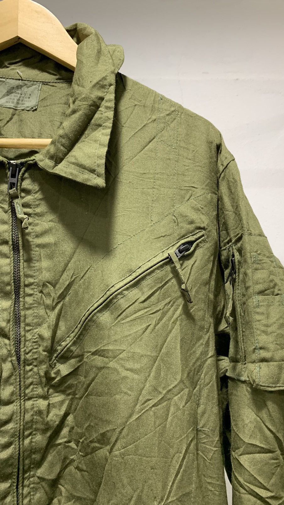 Vintage Military Garments Coverall Tactical Cargo 80s