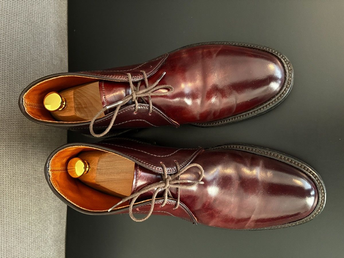 Alden Alden 7.5 Color 8 Horween Shell Cordovan Chukka Boots Size US 7.5 / EU 40-41 - 1 Thumbnail