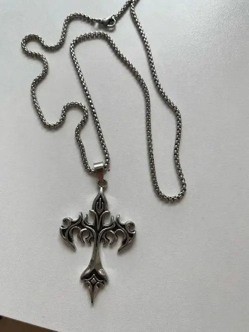 Jewelry Opium Cross Chain Black Size ONE SIZE - 3 Thumbnail