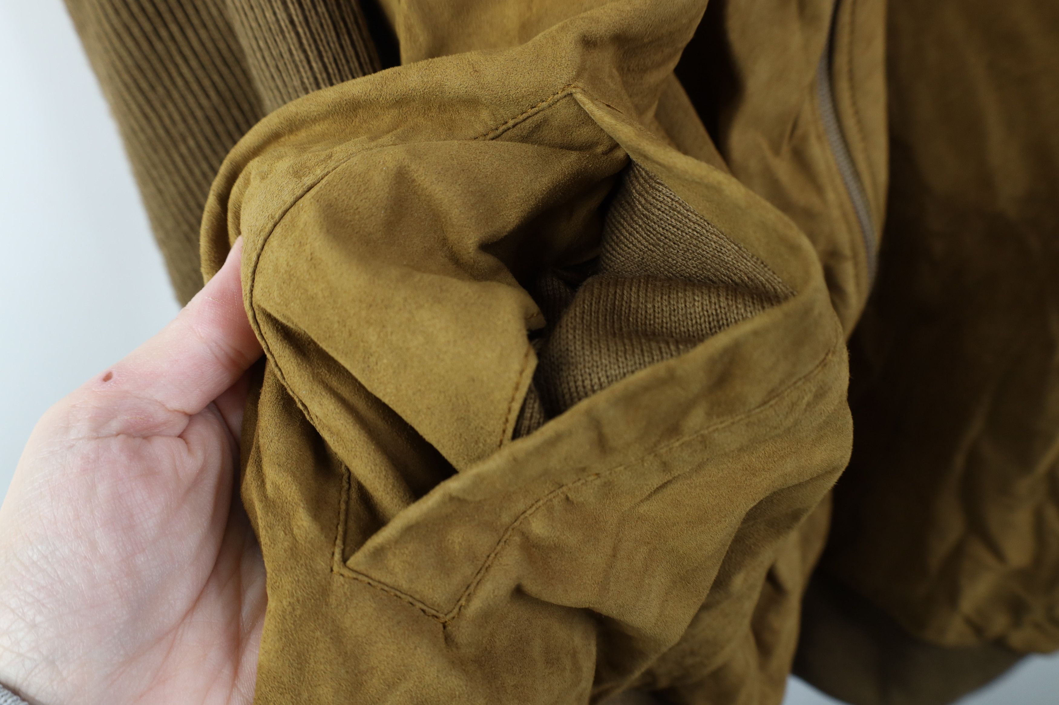 Vintage Vintage 90s Y2K Streetwear Ribbed Sweater Jacket Swacket Size US XXL / EU 58 / 5 - 5 Thumbnail