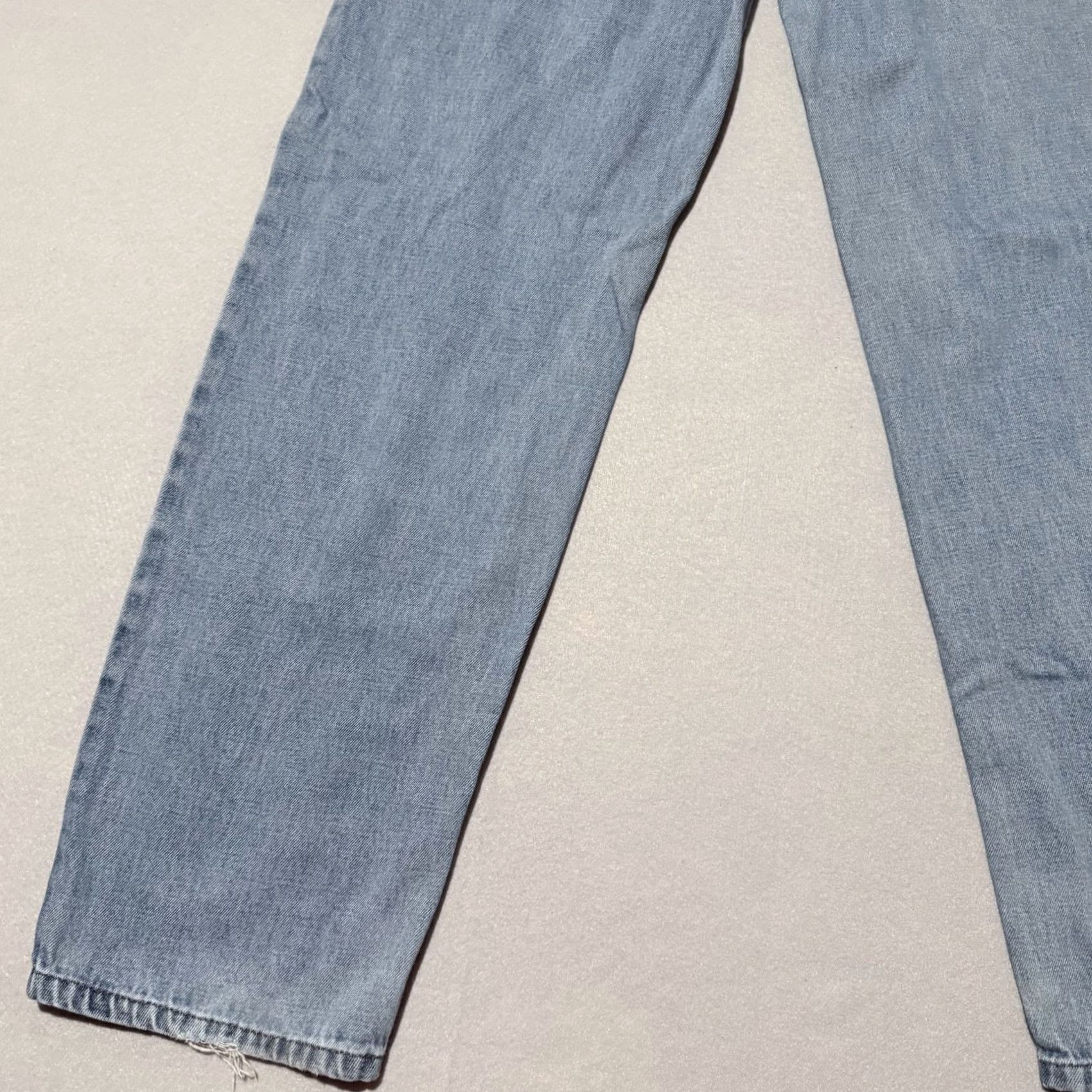 Empyre Empyre Jeans Women's Wide-Leg Denim Blue Medium Wash Relaxed Zip Fly 2 Size 32" / US 10 / IT 46 - 6 Thumbnail