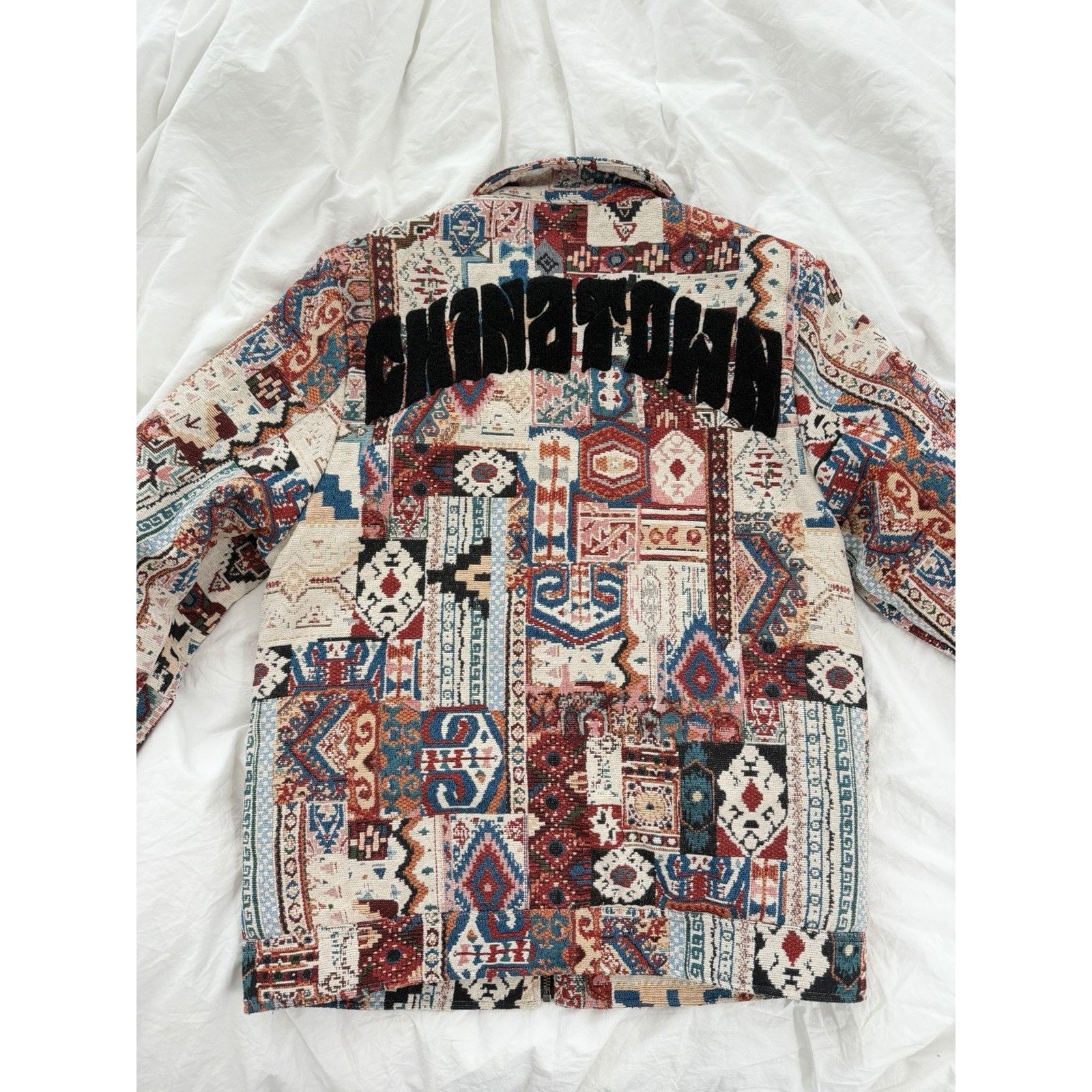 Market Chinatown Market Canvas Tapestry Patchwork Work Jacket Size US M / EU 48-50 / 2 - 7 Thumbnail