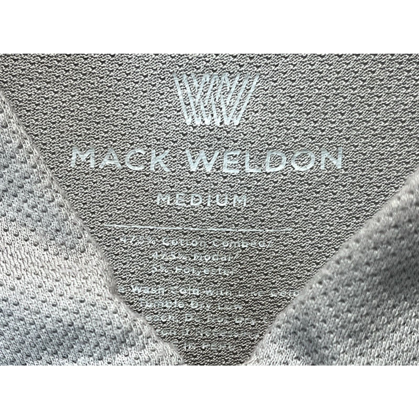 Vintage Mack Weldon Golf Polo Shirt Mens M VGUC Lightweight Perforated Breathable Gray Size US M / EU 48-50 / 2 - 3 Thumbnail